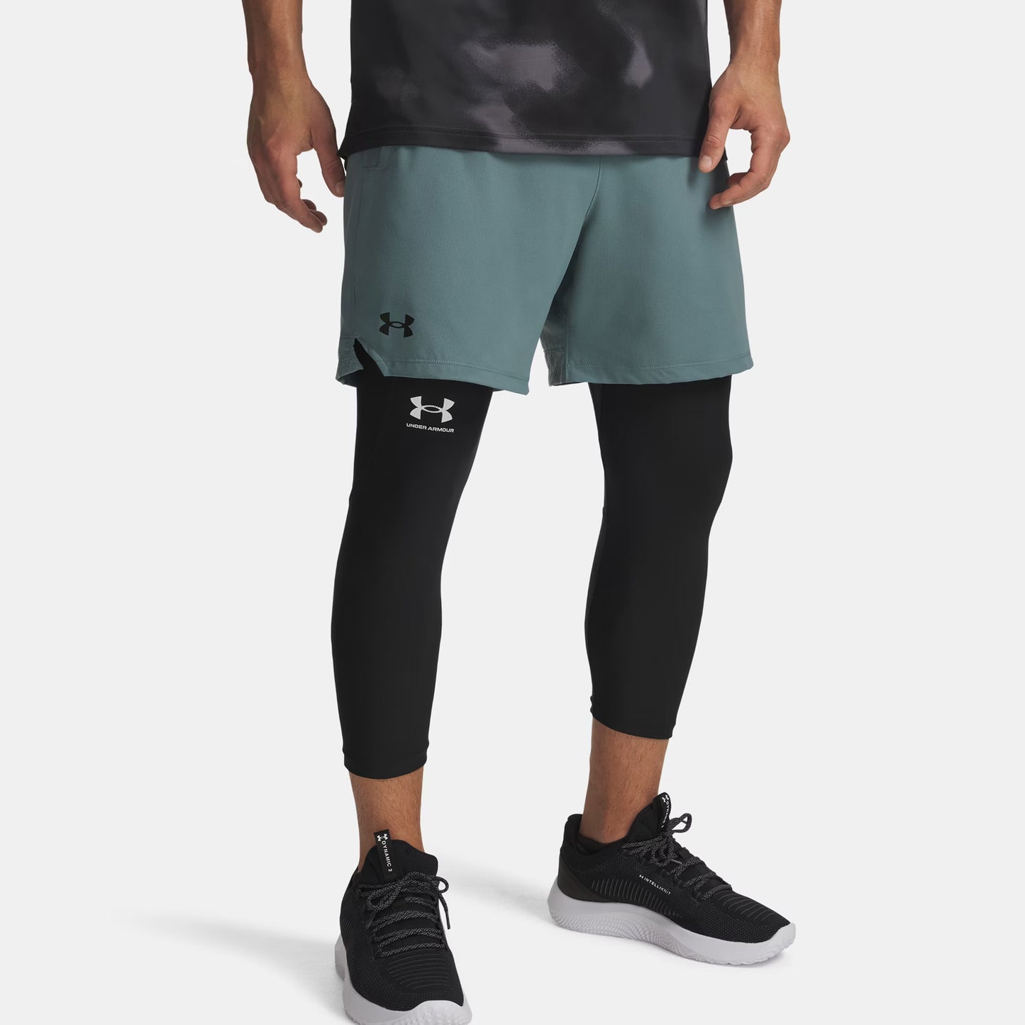Under Armour Vansih Woven 6in Pantaloncini Uomini-grigio-blu