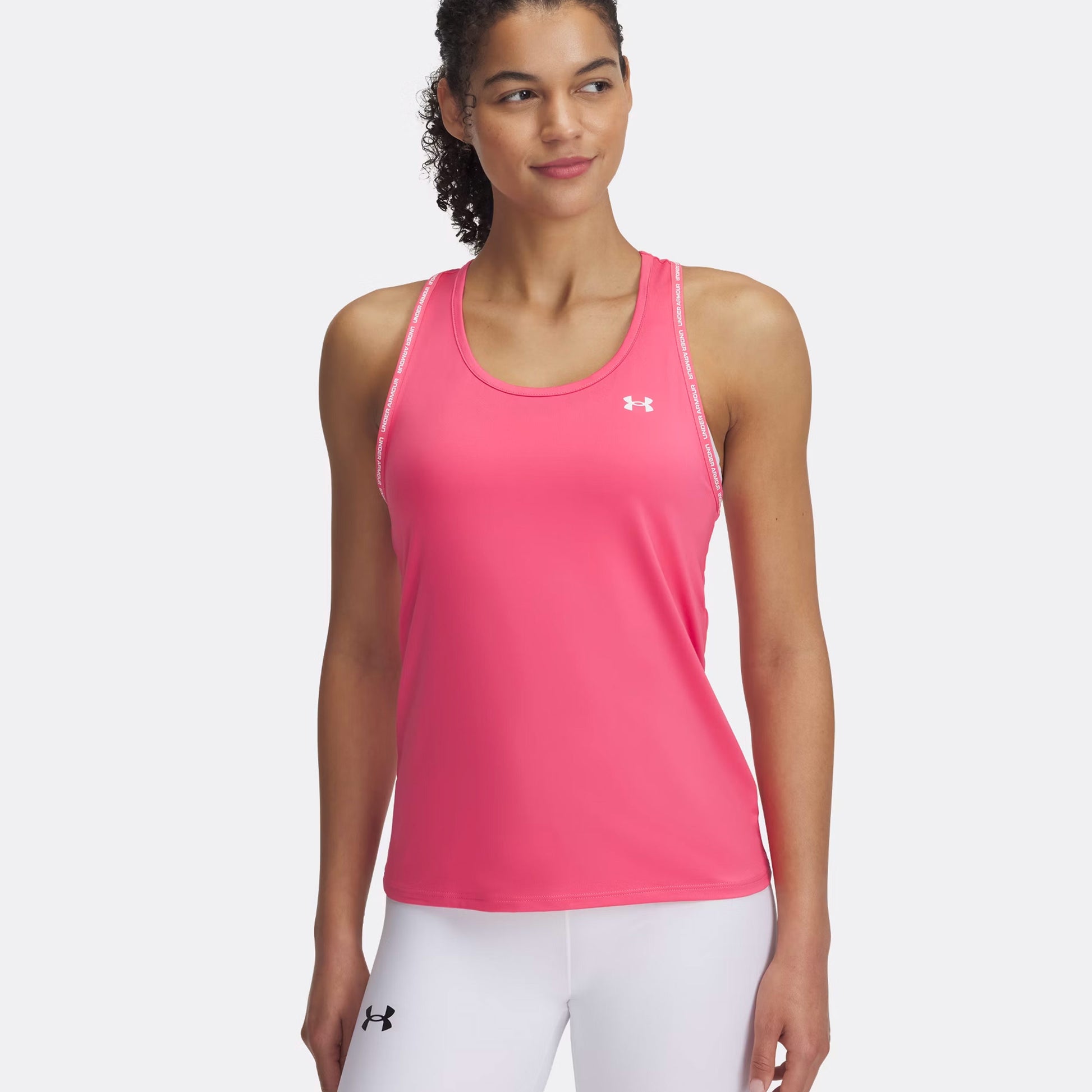 Under Armour Tech Knockout Canottiera Donna-Rosa