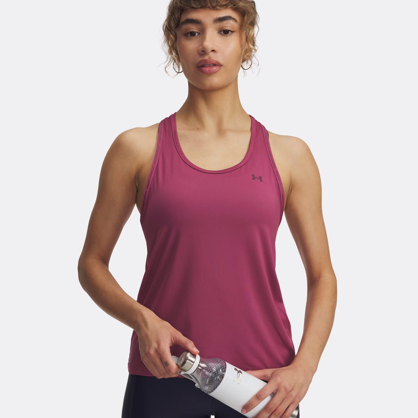 Under Armour Tech Knockout Canottiera Donna-Berry