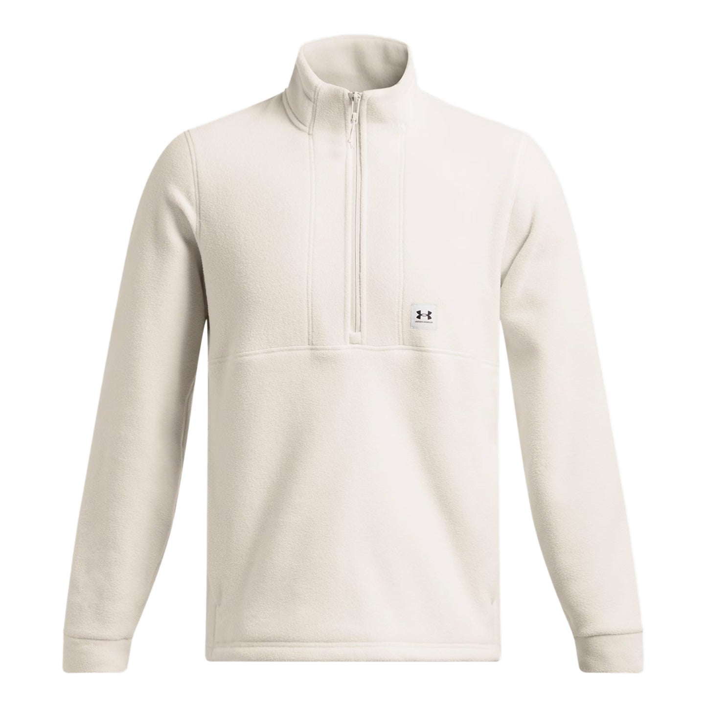 Under Armour Expanse Fleece Half-Zip Felpa Uomini-Crema,Nero