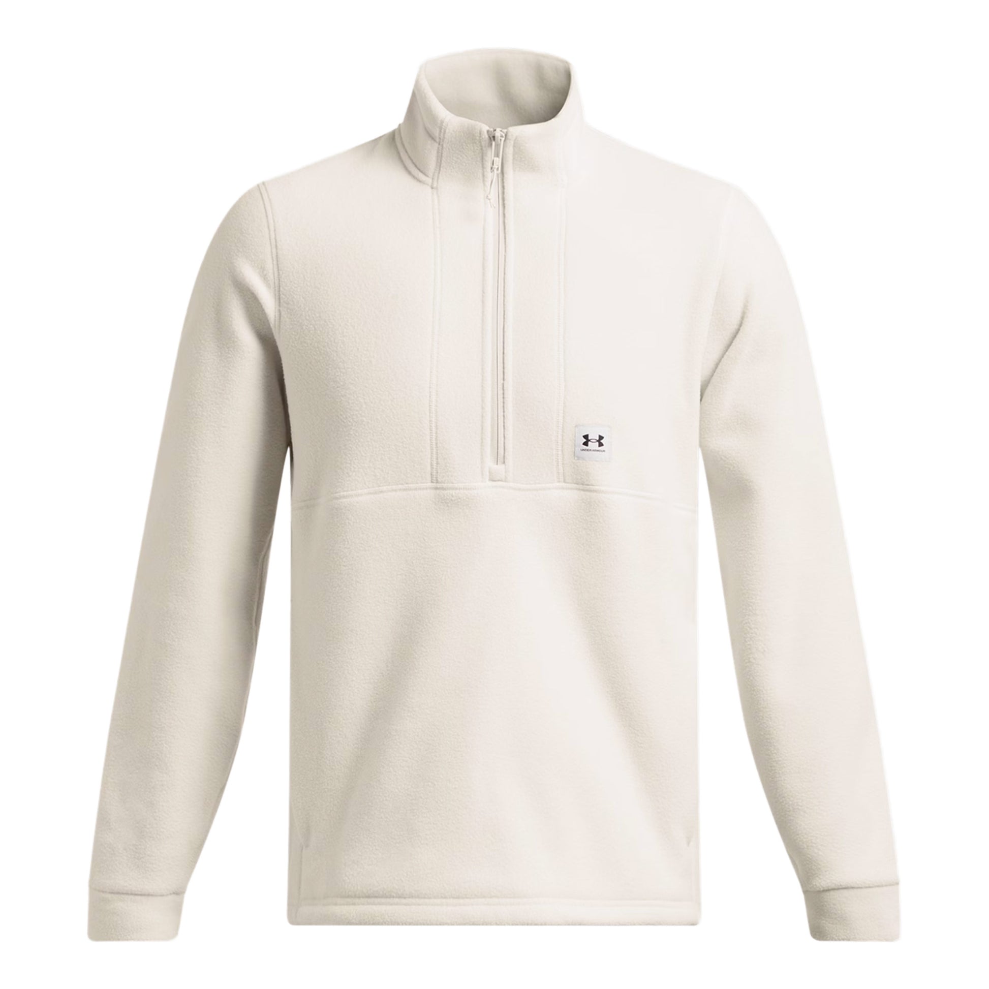 Under Armour Expanse Fleece Half-Zip Felpa Uomini-Crema,Nero
