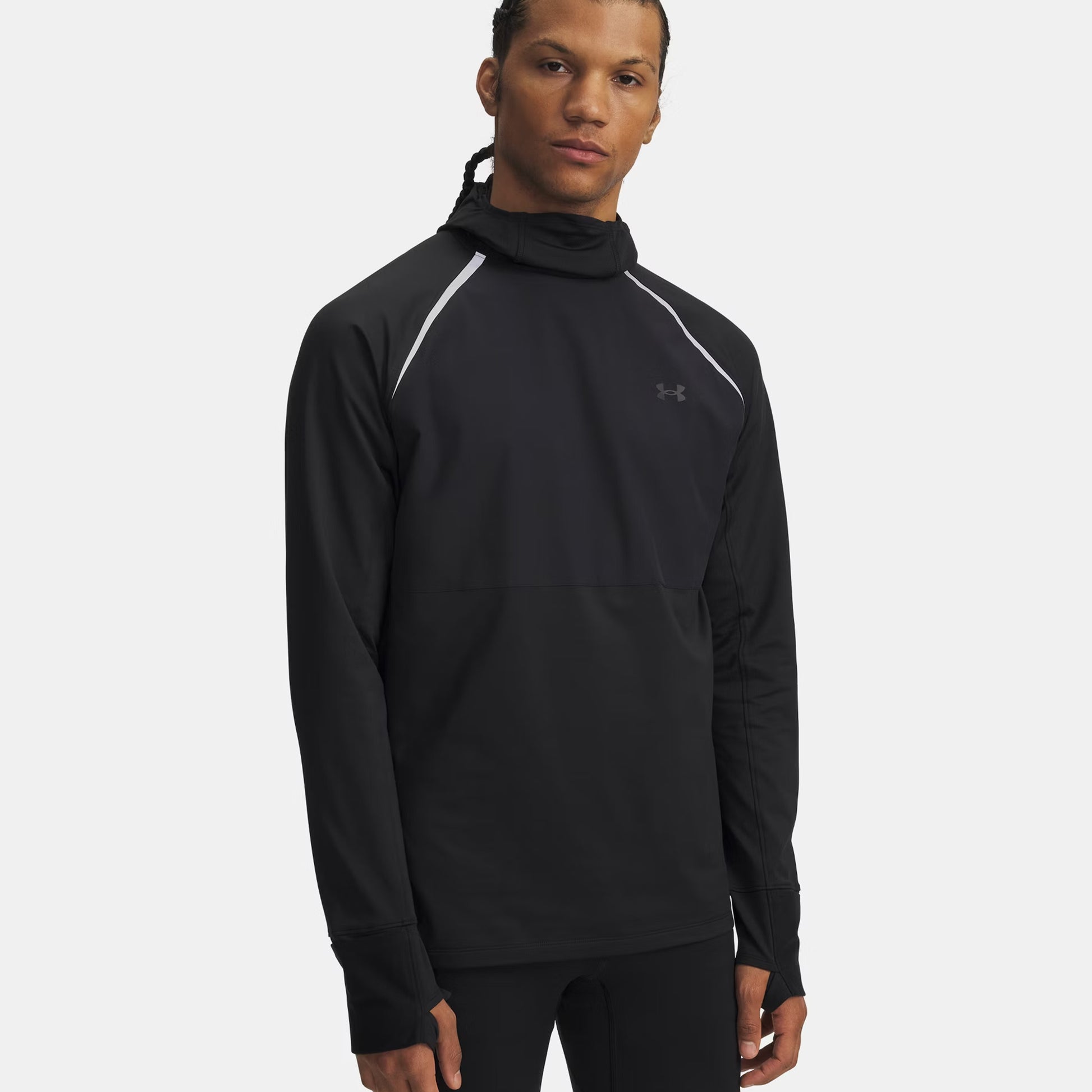 Under Armour Velociti Pro ColdWeather Balaclava Camicia da corsa Uomini-nero
