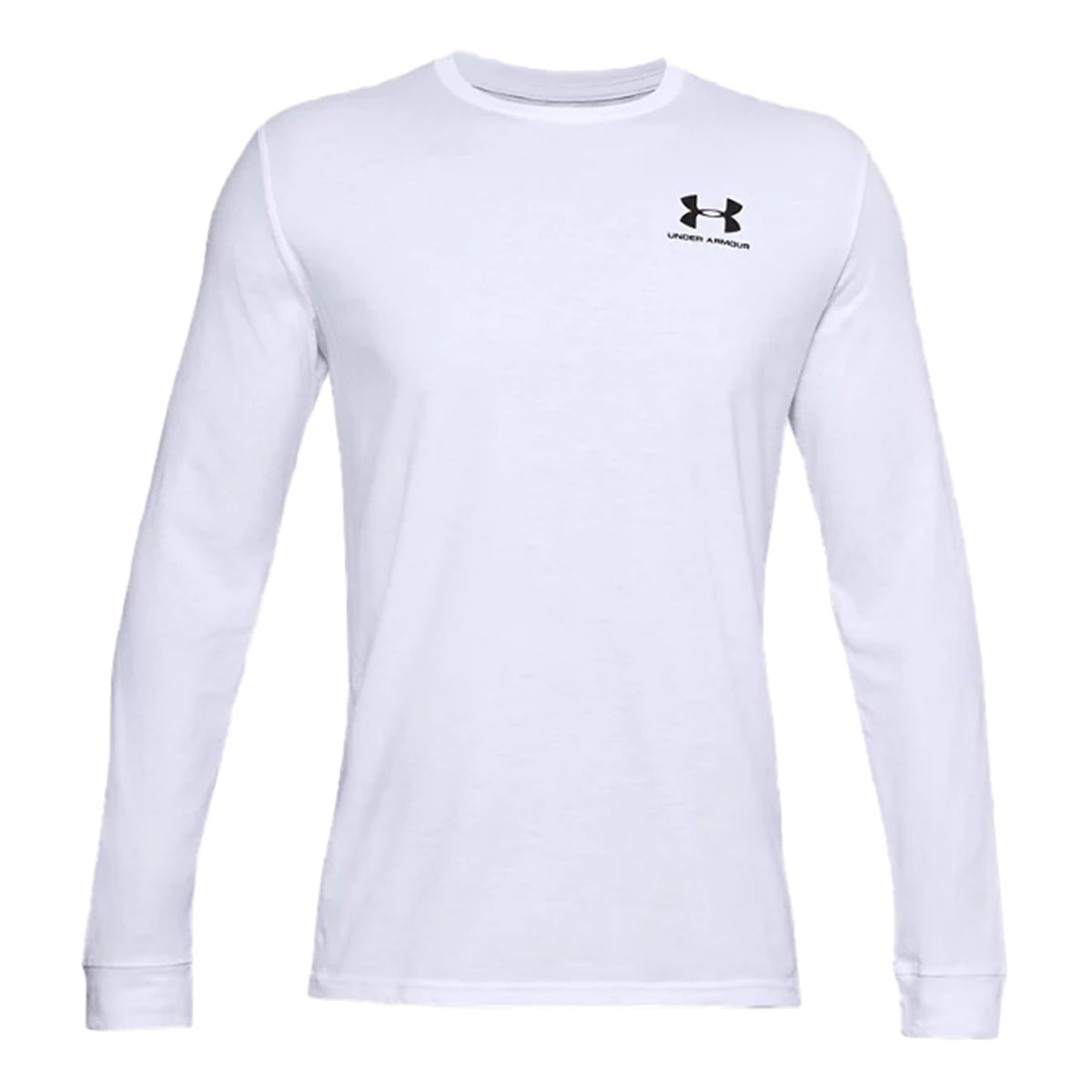 Under Armour Sportstyle Manica Lunga Uomini-Bianco