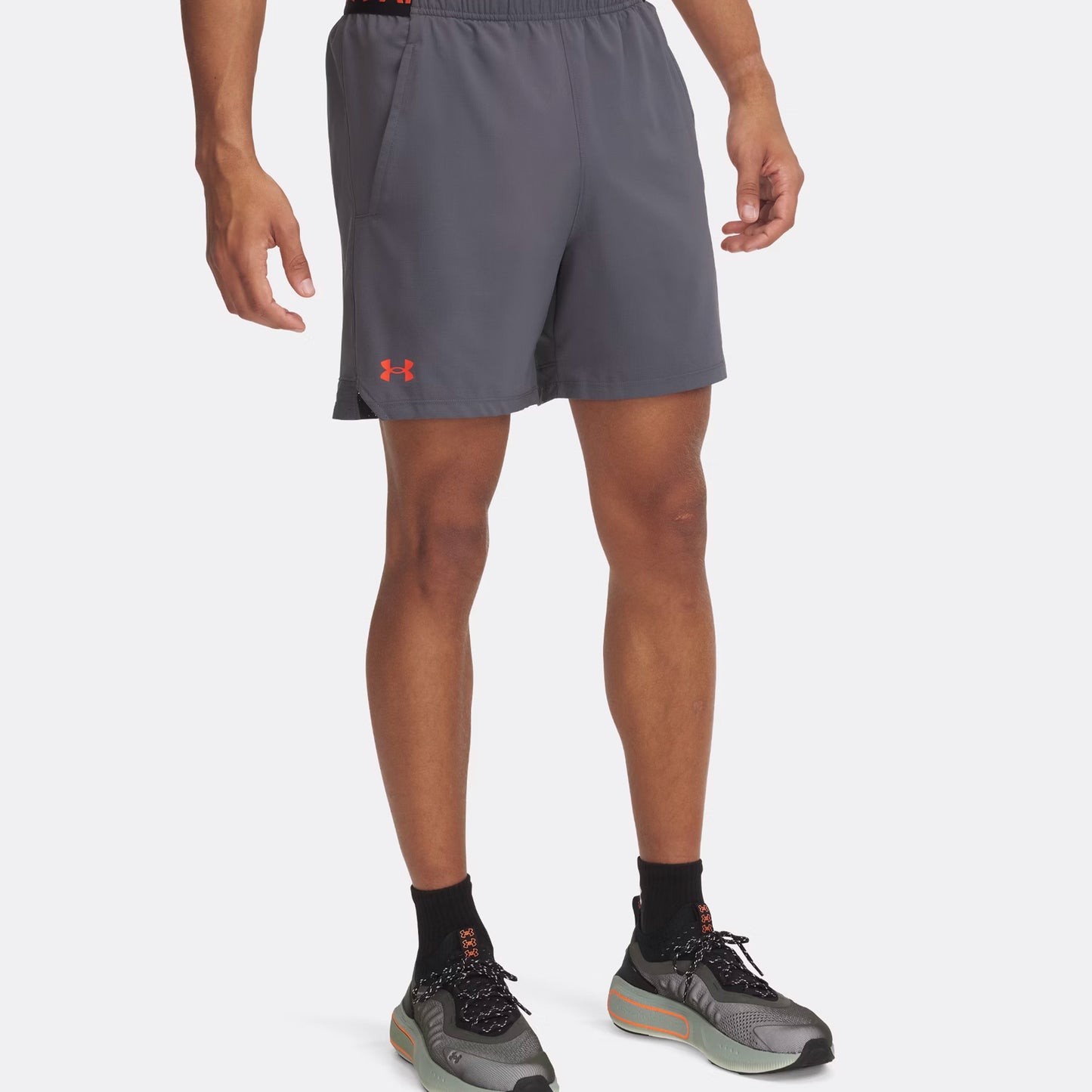 Under Armour Vansih Woven 6in Pantaloncini Uomini - grigio,