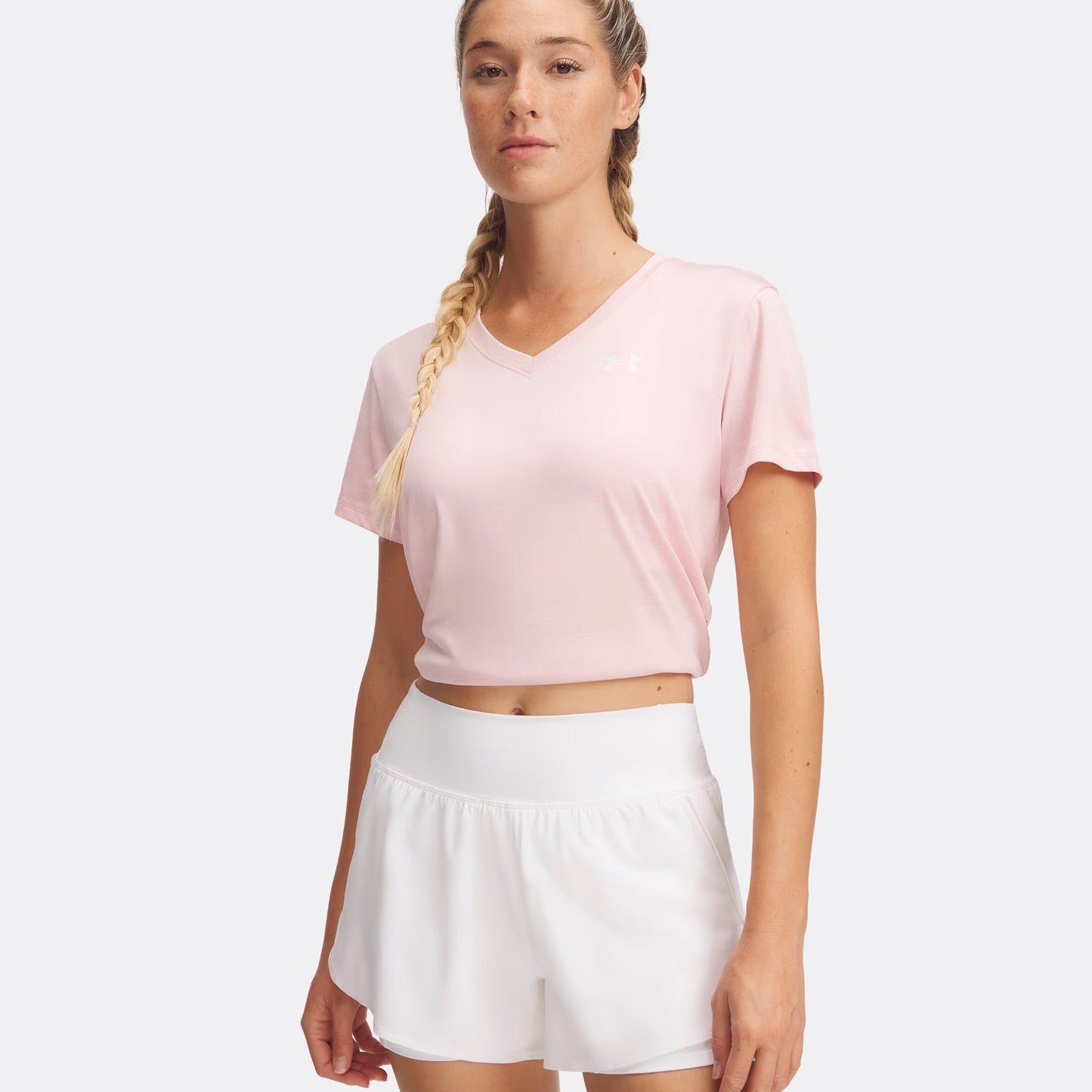 Under Armour Tech Maglietta Donna-Rosa