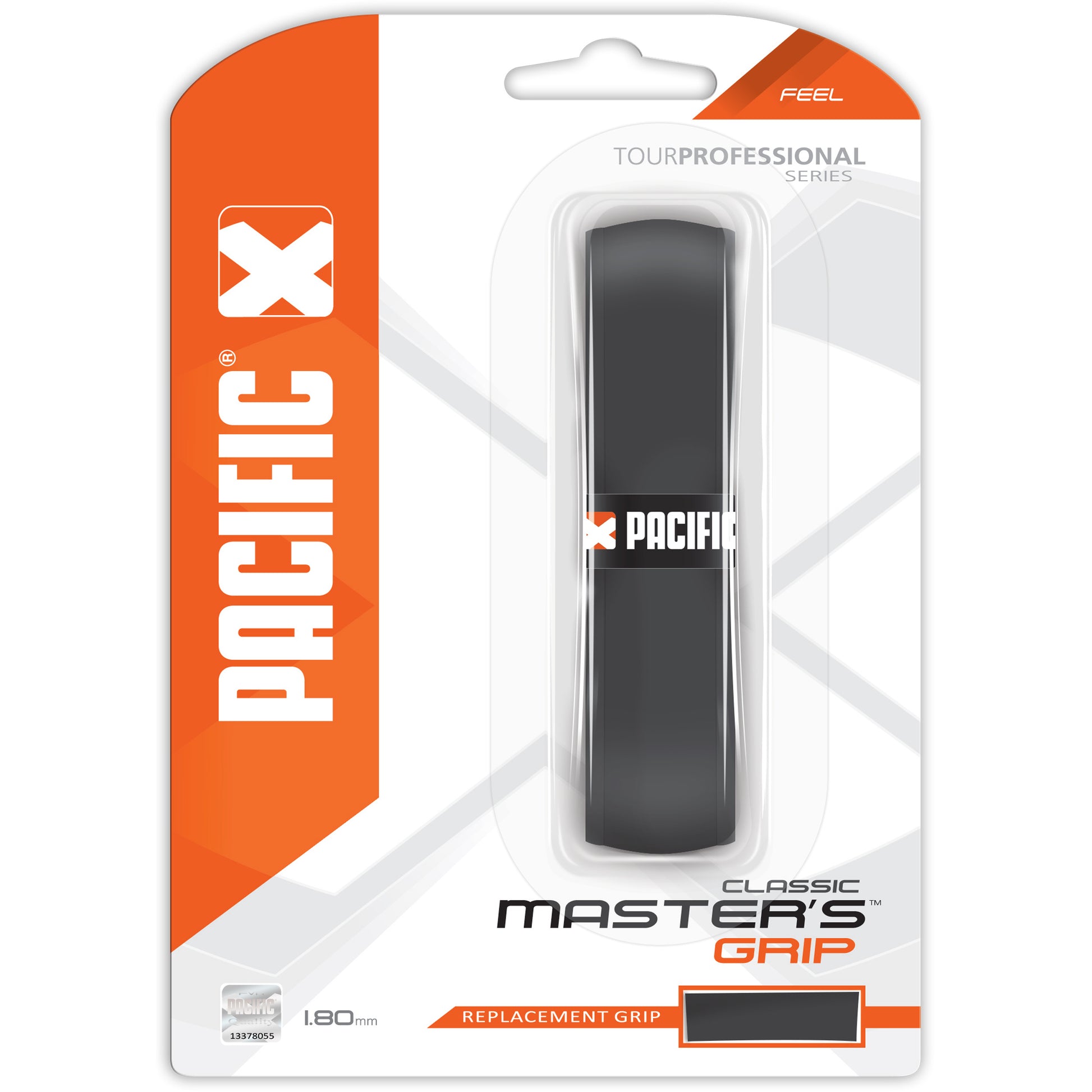 Pacific Masters Grip Classic Confezione Da 1-Nero