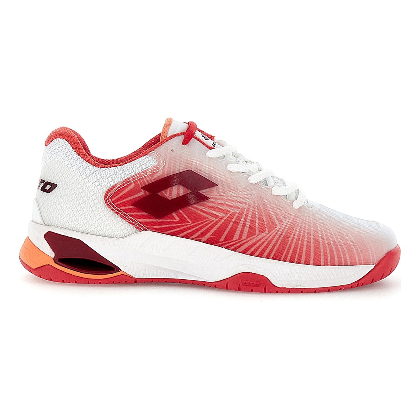 Lotto Mirage 100 II SPD Scarpa per tutte le superfici Donna-bianco, arancione