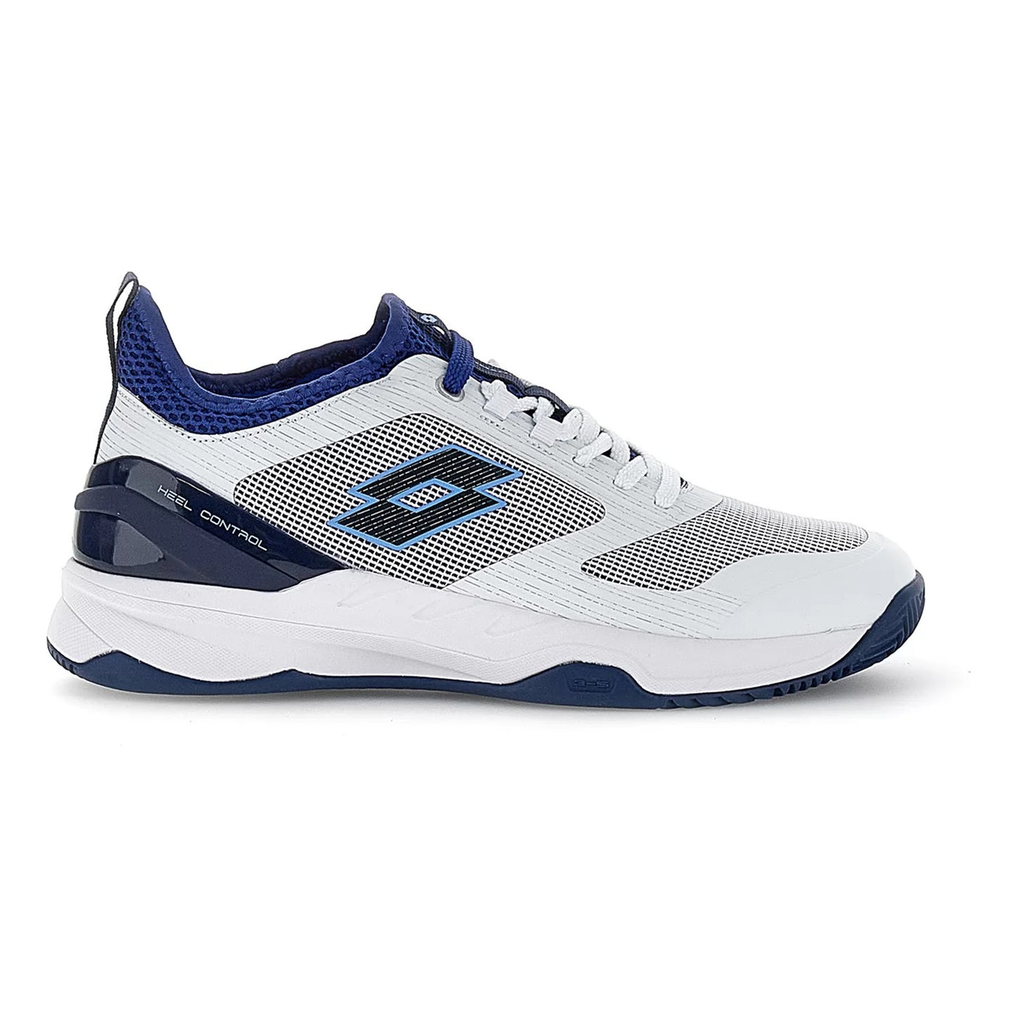 Lotto Mirage 200 Scarpa Per Terra Rossa Uomini-Bianco,Blu