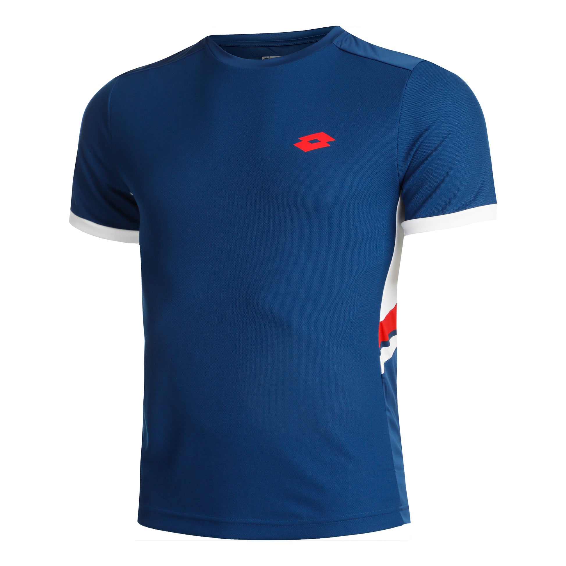 Lotto Squadra III Maglietta Uomini-Blu,Rosso