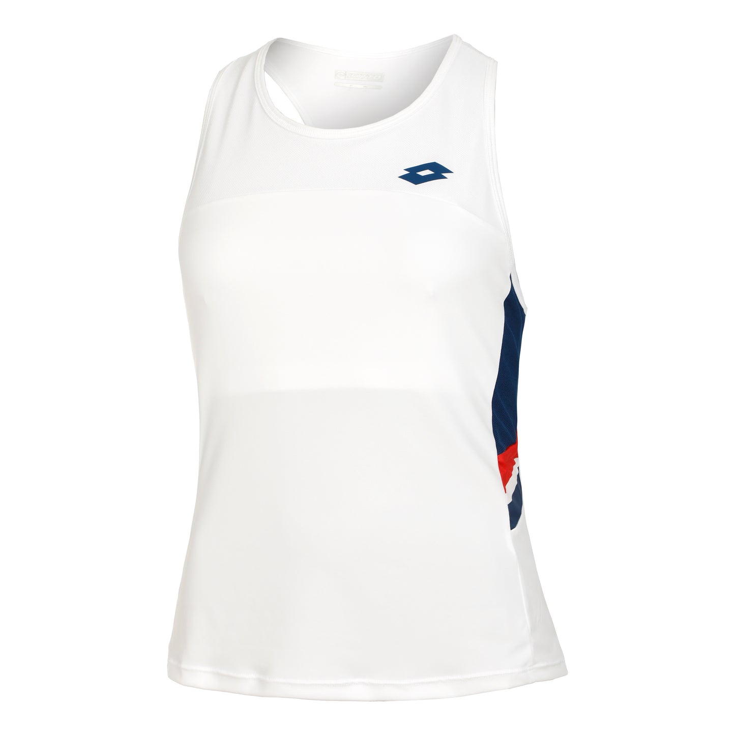 Lotto Squadra III Canottiera Donna-Bianco