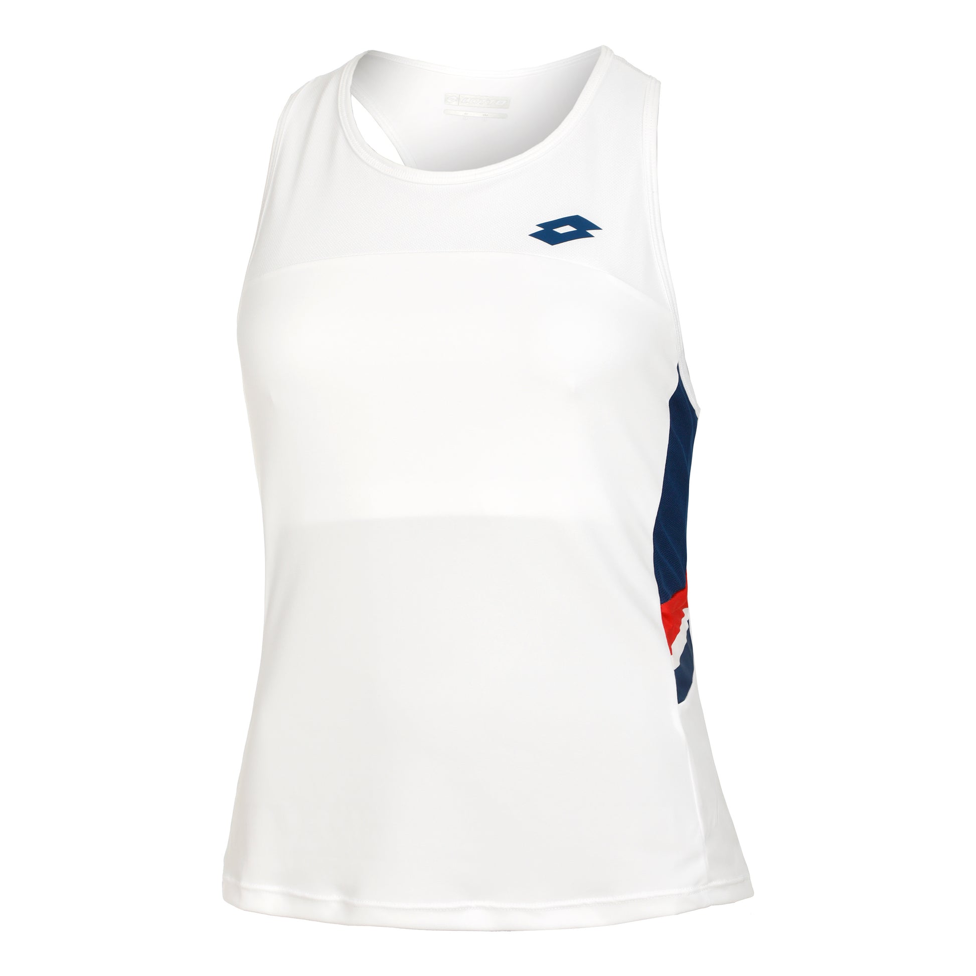 Lotto Squadra III Canottiera Donna-Bianco