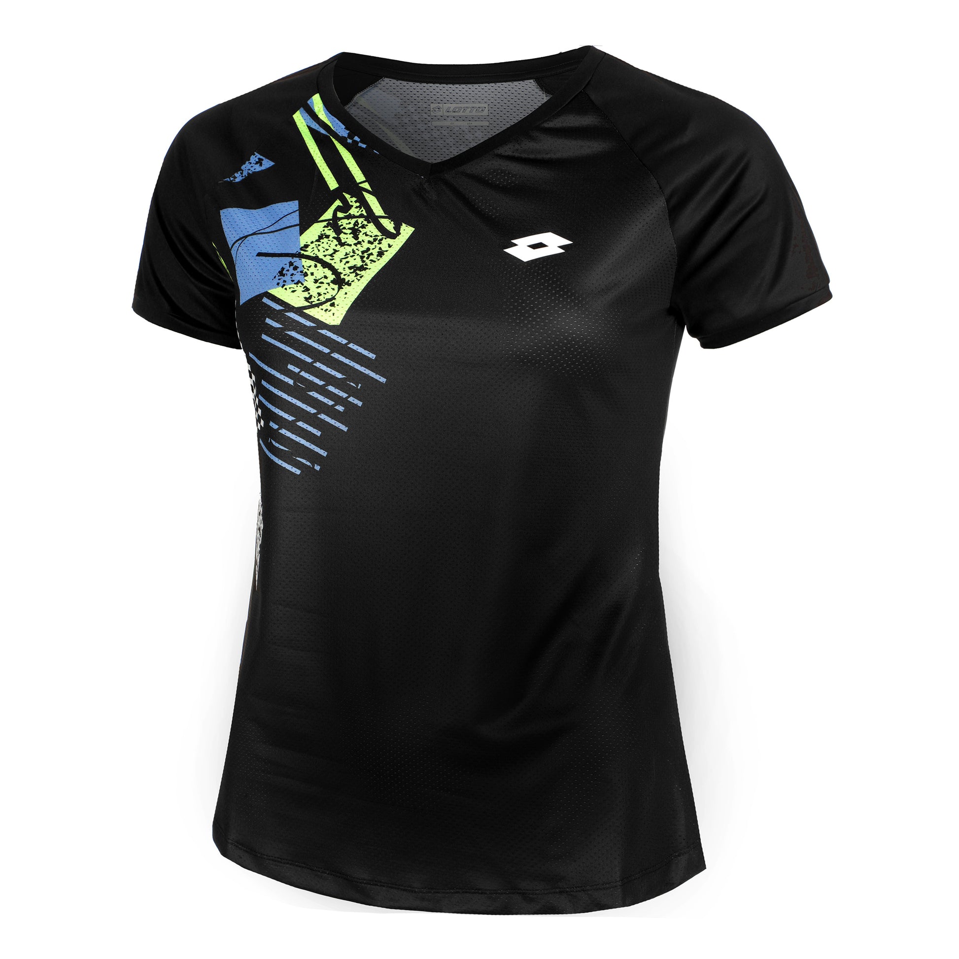 Lotto Tech W I D5 Maglietta Donna-Nero