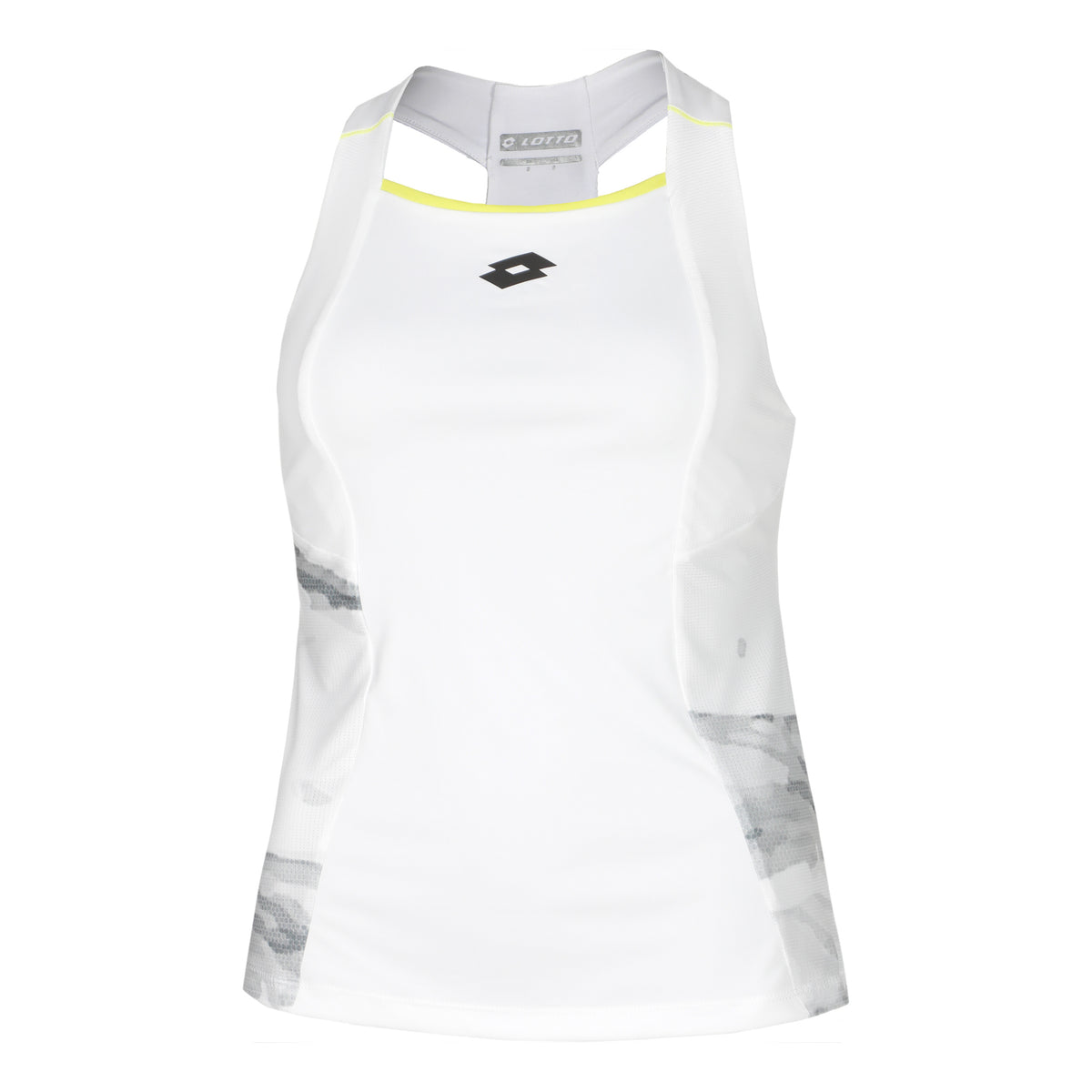 Lotto Tech II Canottiera Donna - bianco, grigio