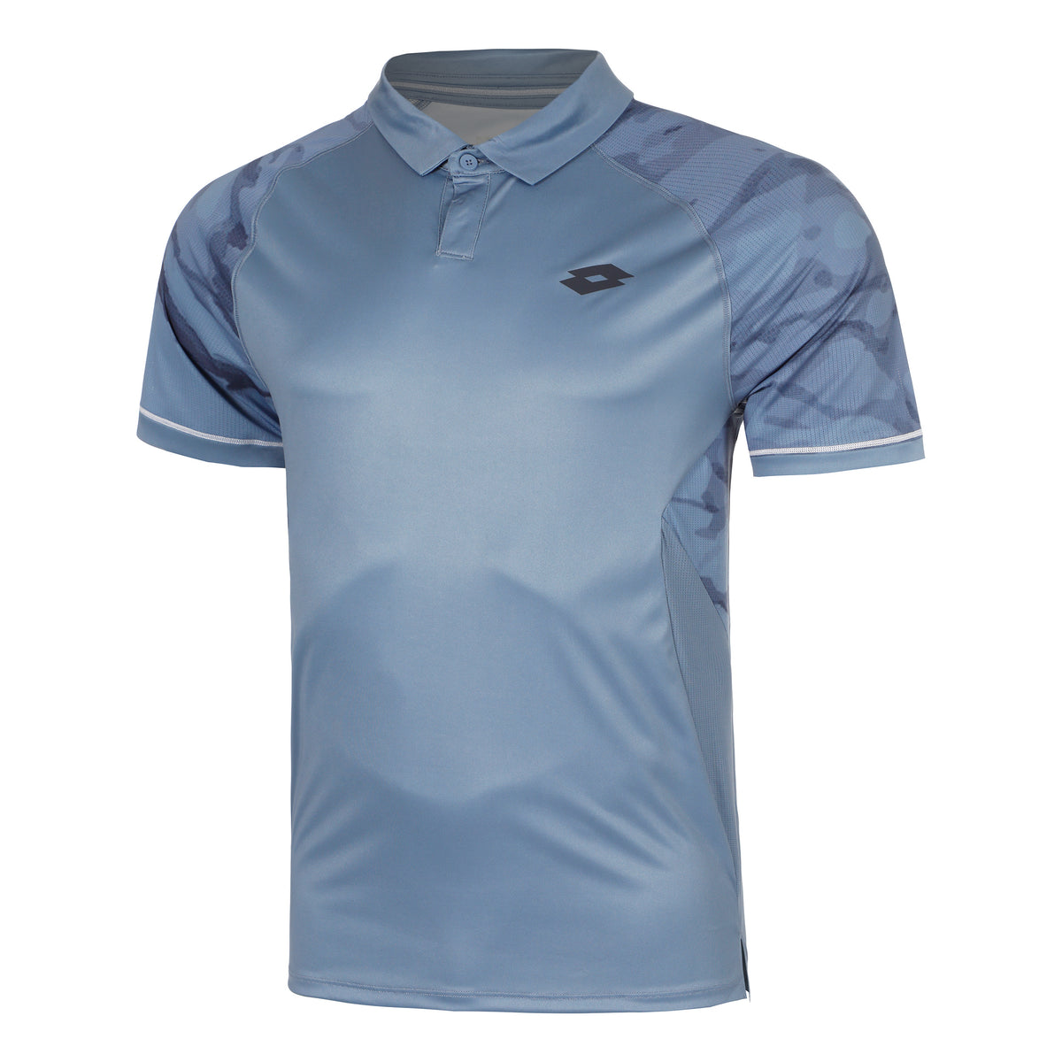 Lotto Tech Polo Uomini - grigio-blu,