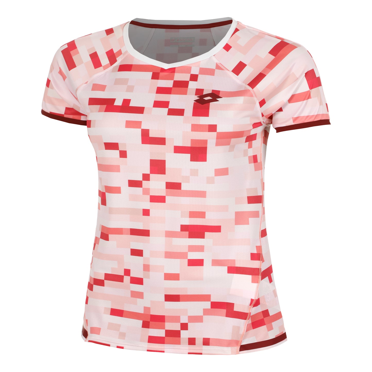 Lotto Tech III Maglietta Donna-Albicocca,Multicolore
