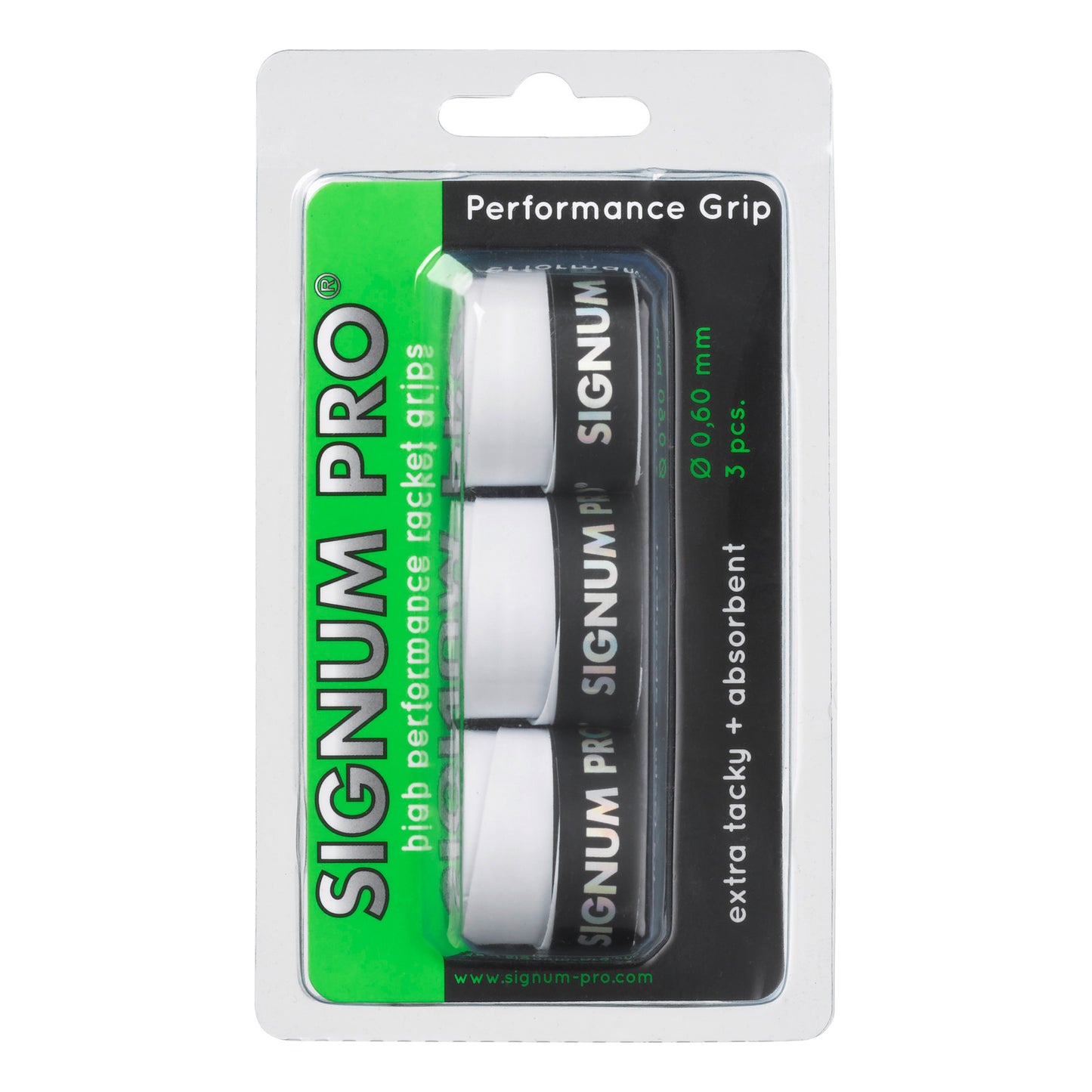 Signum Pro Performance Grip Confezione da 3 - bianco