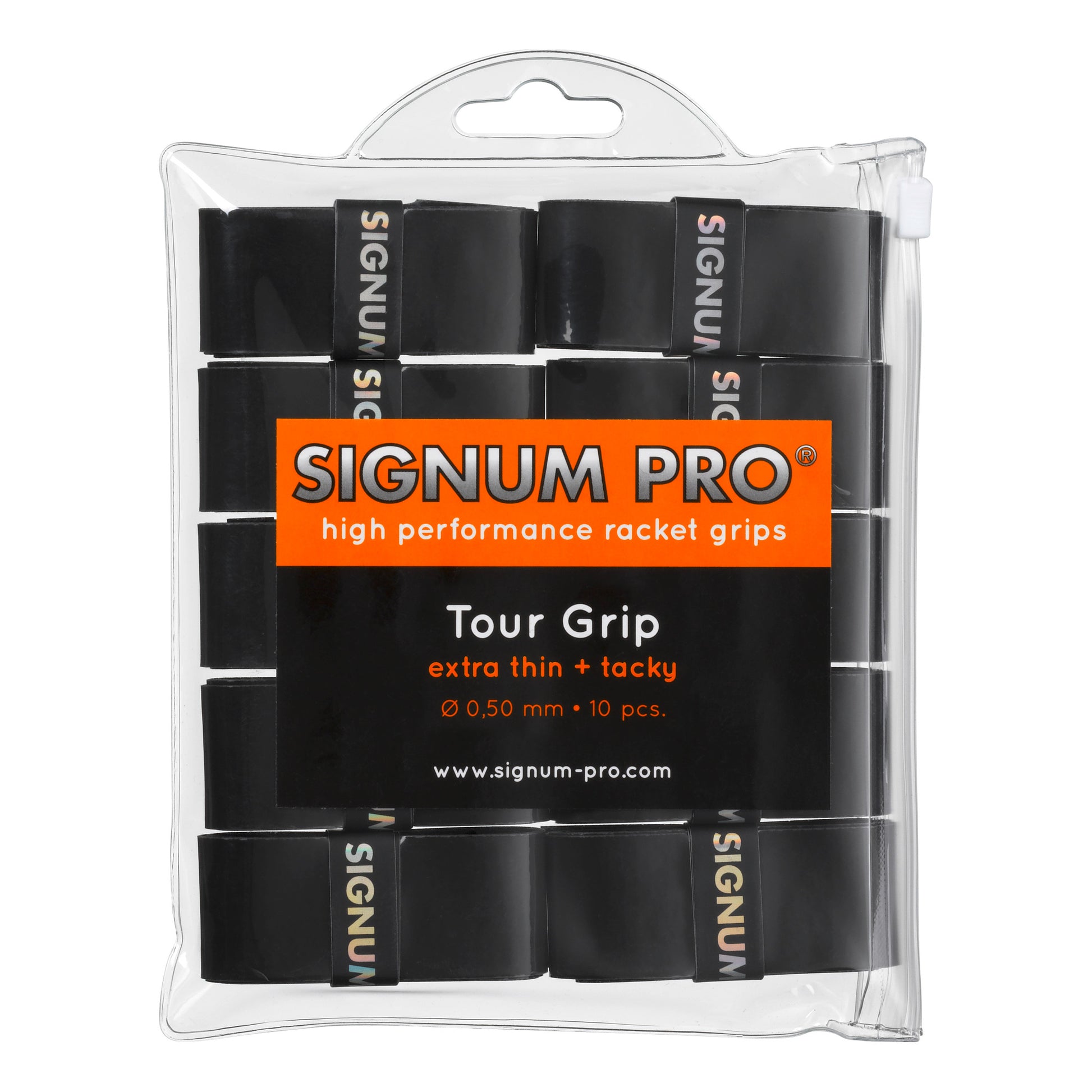 Signum Pro Tour Grip Confezione Da 10-Nero