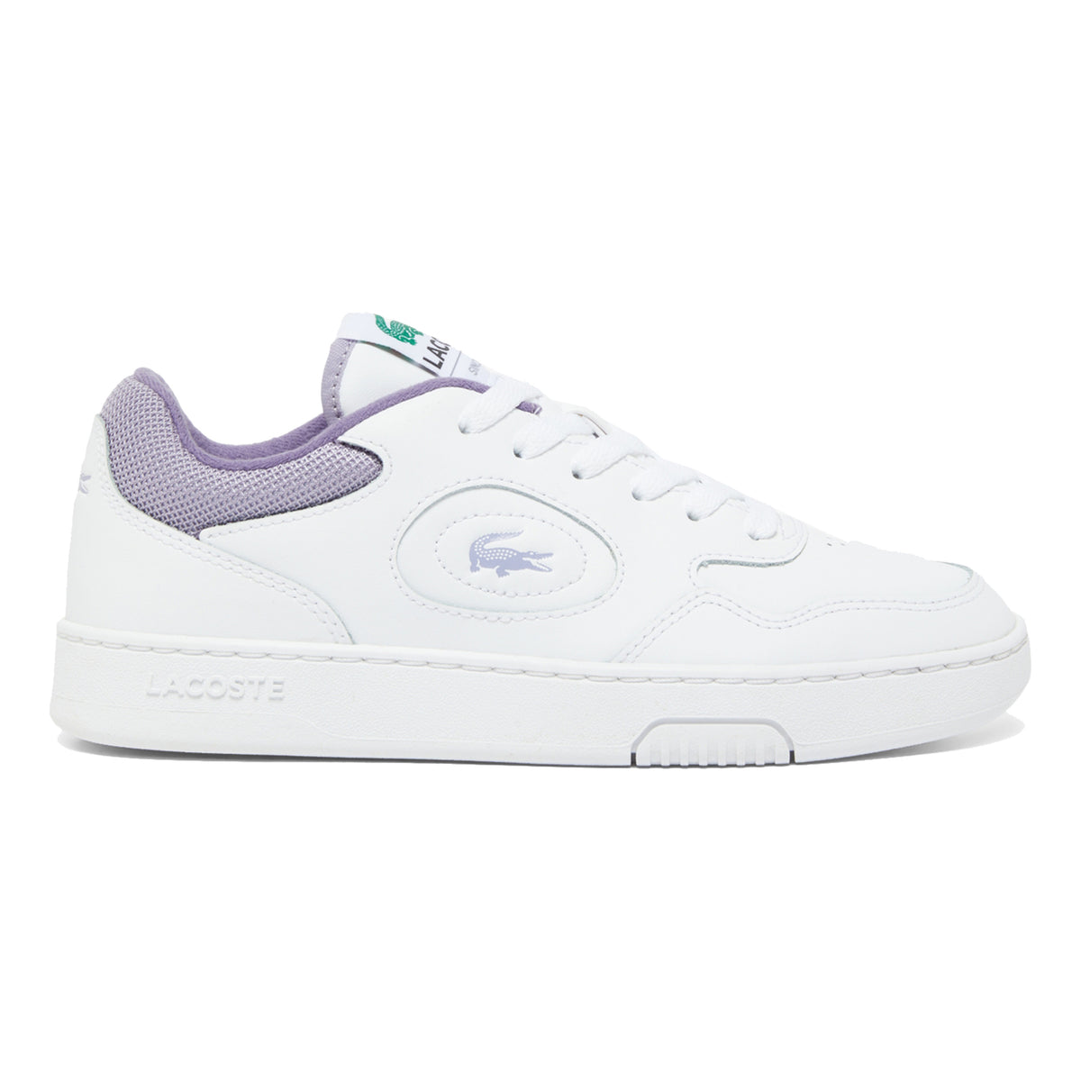 Lacoste Lineset Scarpa Per Il Tempo Libero Donna-Bianco,Lilla
