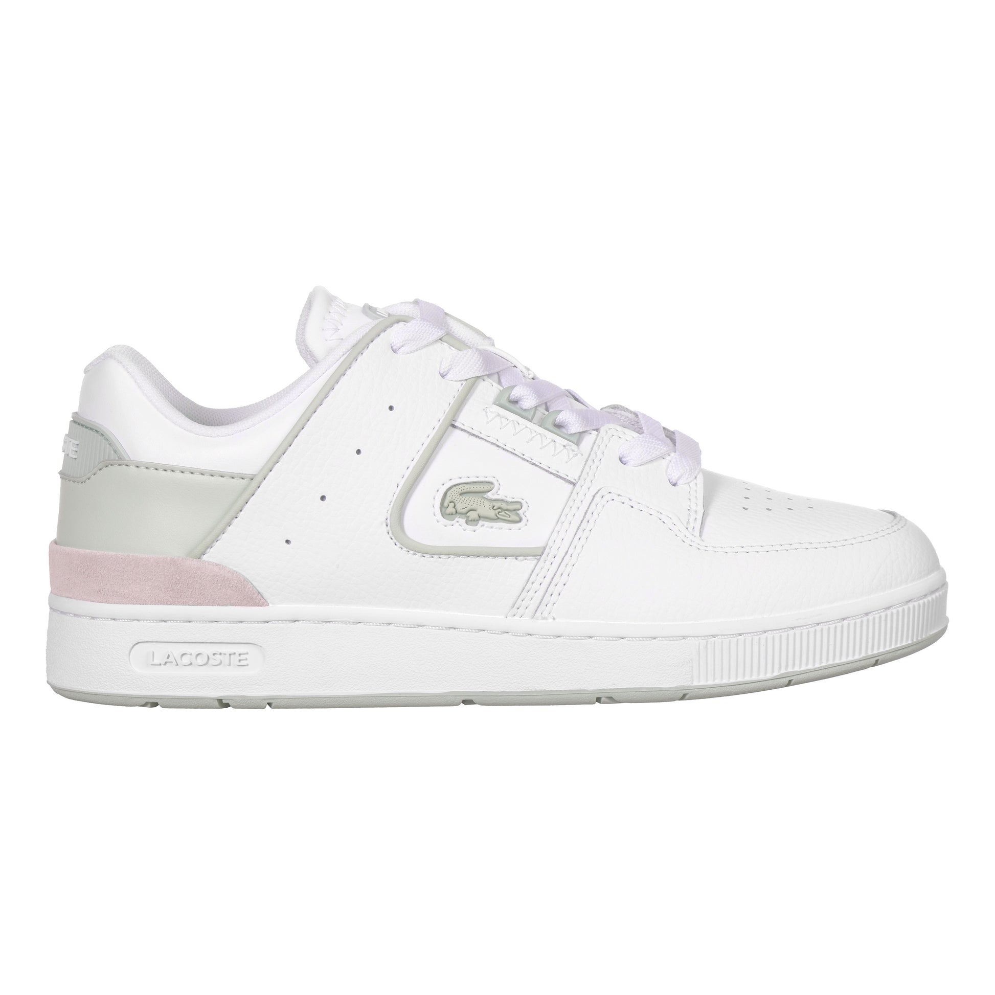 Lacoste Court Cage Scarpa Per Il Tempo Libero Donna-Bianco,Verde