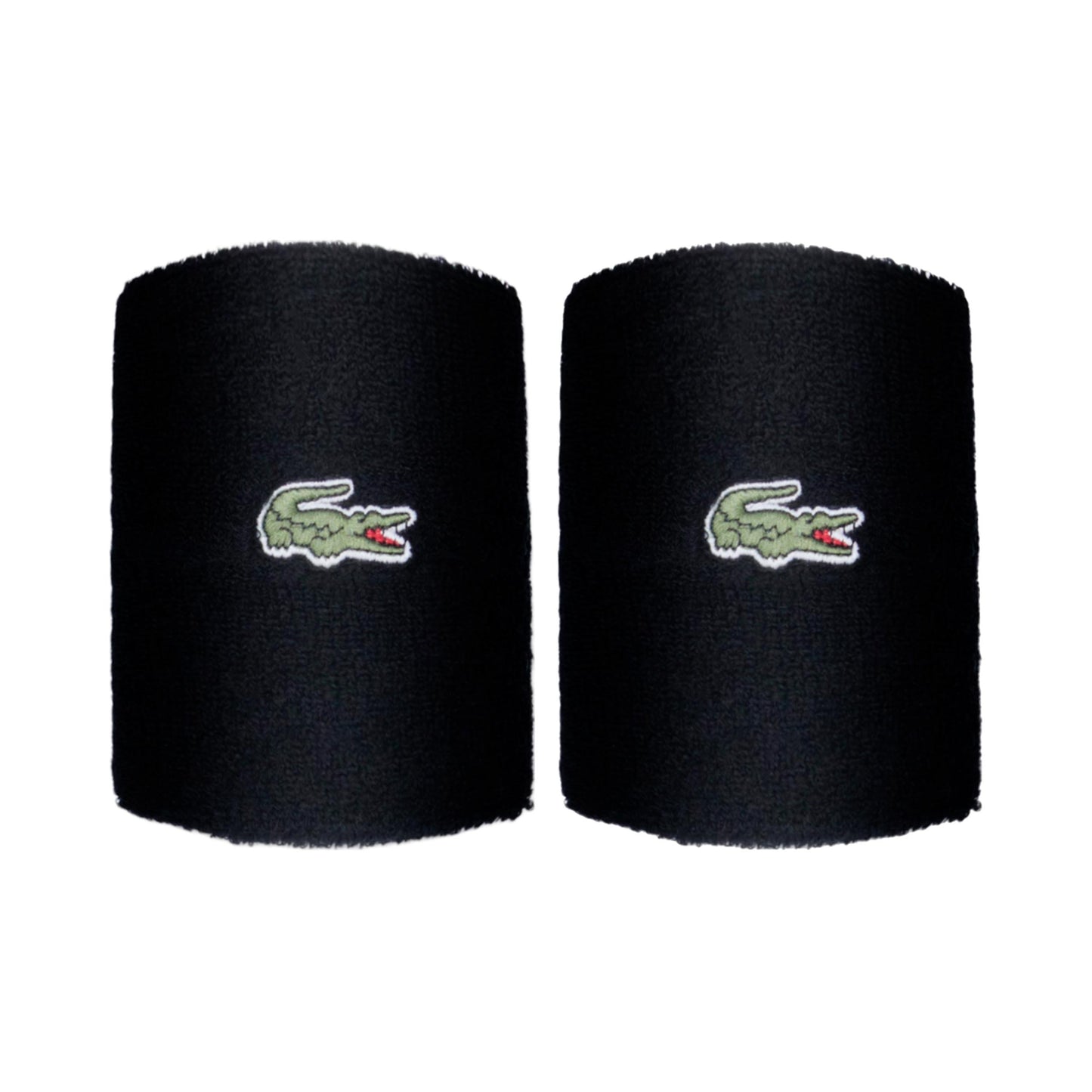 Lacoste Polsino anti sudore Confezione da 2 Unisex - nero, verde