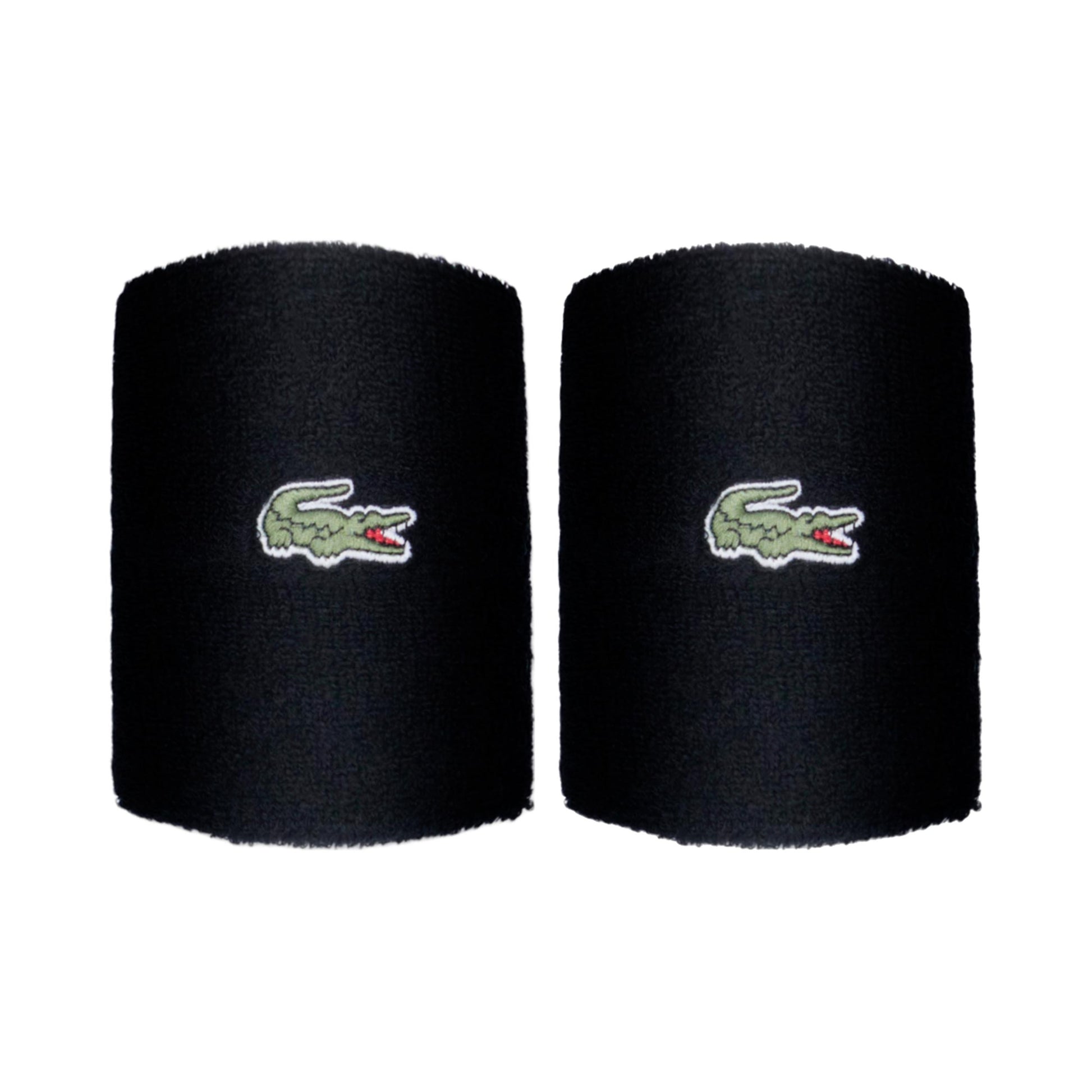 Lacoste Polsino anti sudore Confezione da 2 Unisex - nero, verde