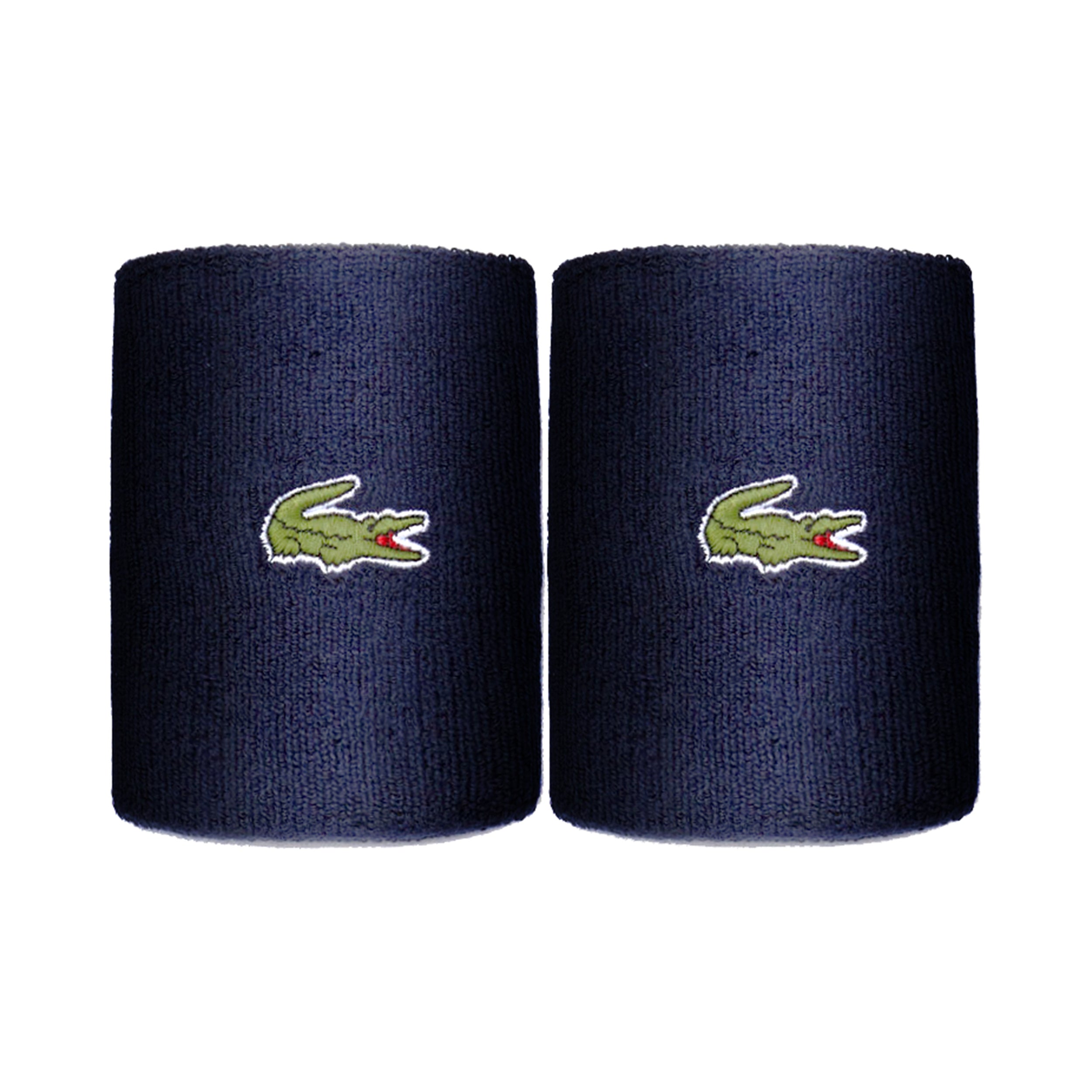 Lacoste Polsino anti sudore Confezione da 2 lungo - blu scuro, verde scuro