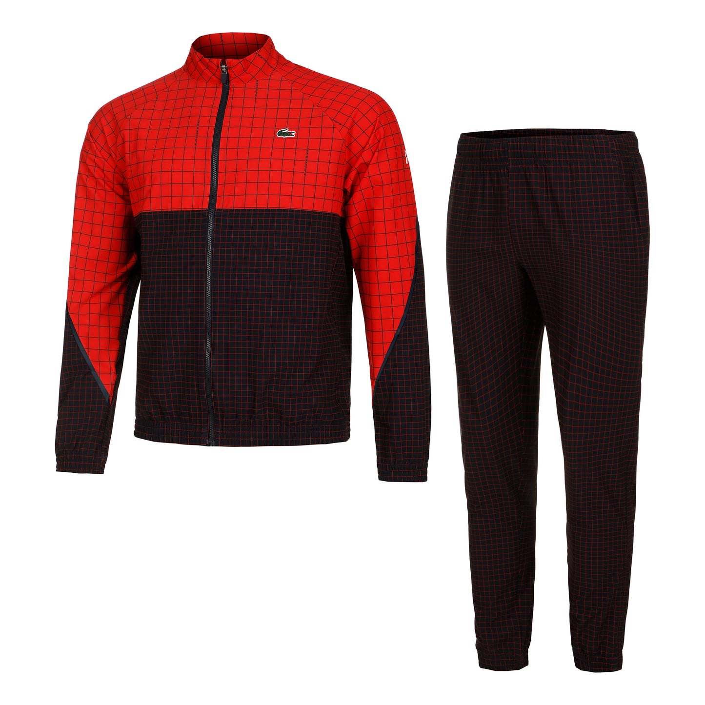 Lacoste Tracksuit Tuta da allenamento Uomini - rosso, blu