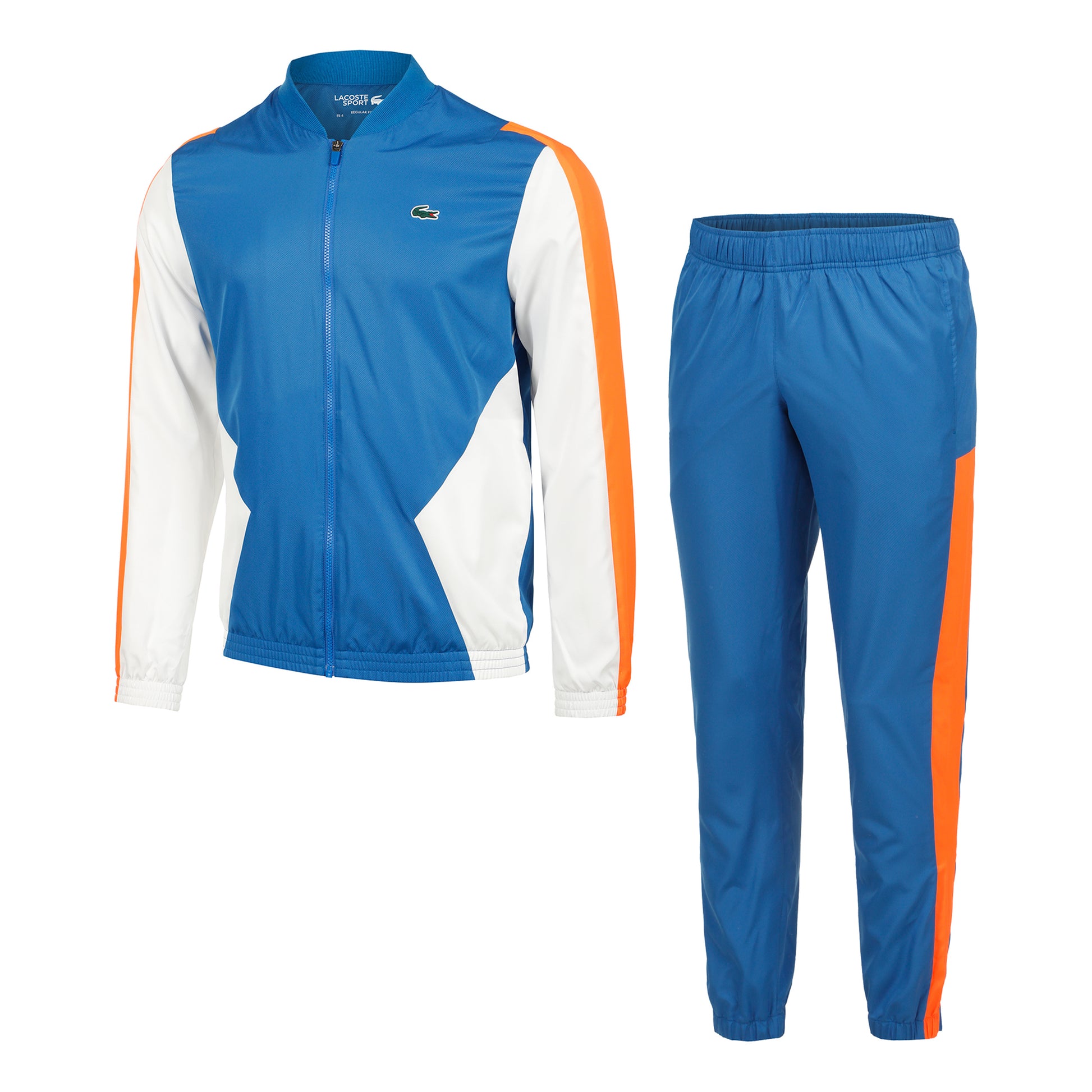 Lacoste Tracksuit Tuta da allenamento Uomini - blu, arancione