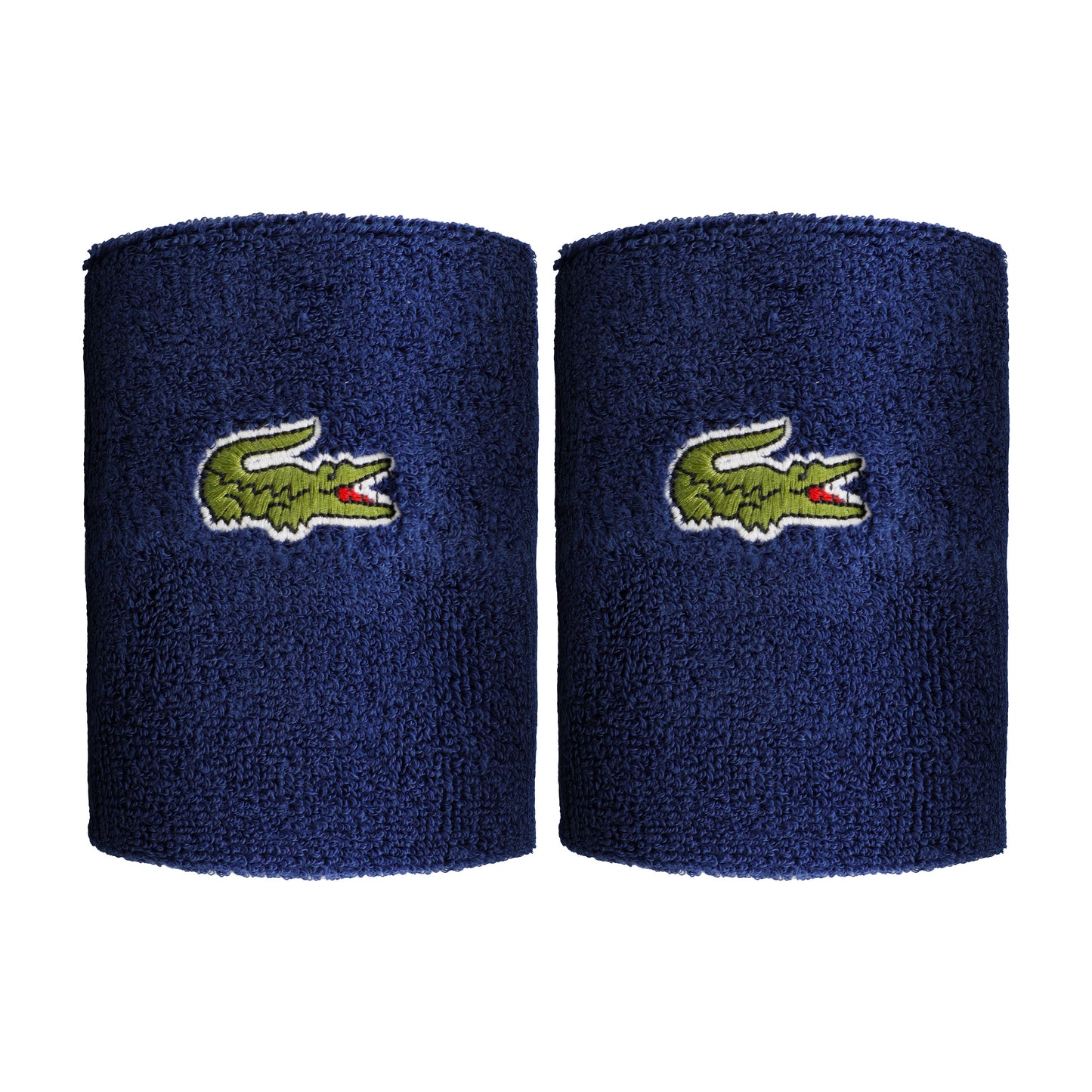 Lacoste Polsino anti sudore Confezione da 2 lungo - blu