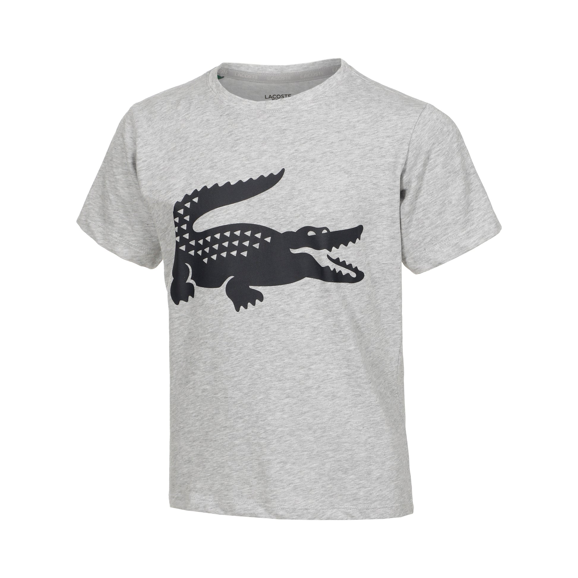 Lacoste Core Maglietta Ragazzi - grigio, blu scuro