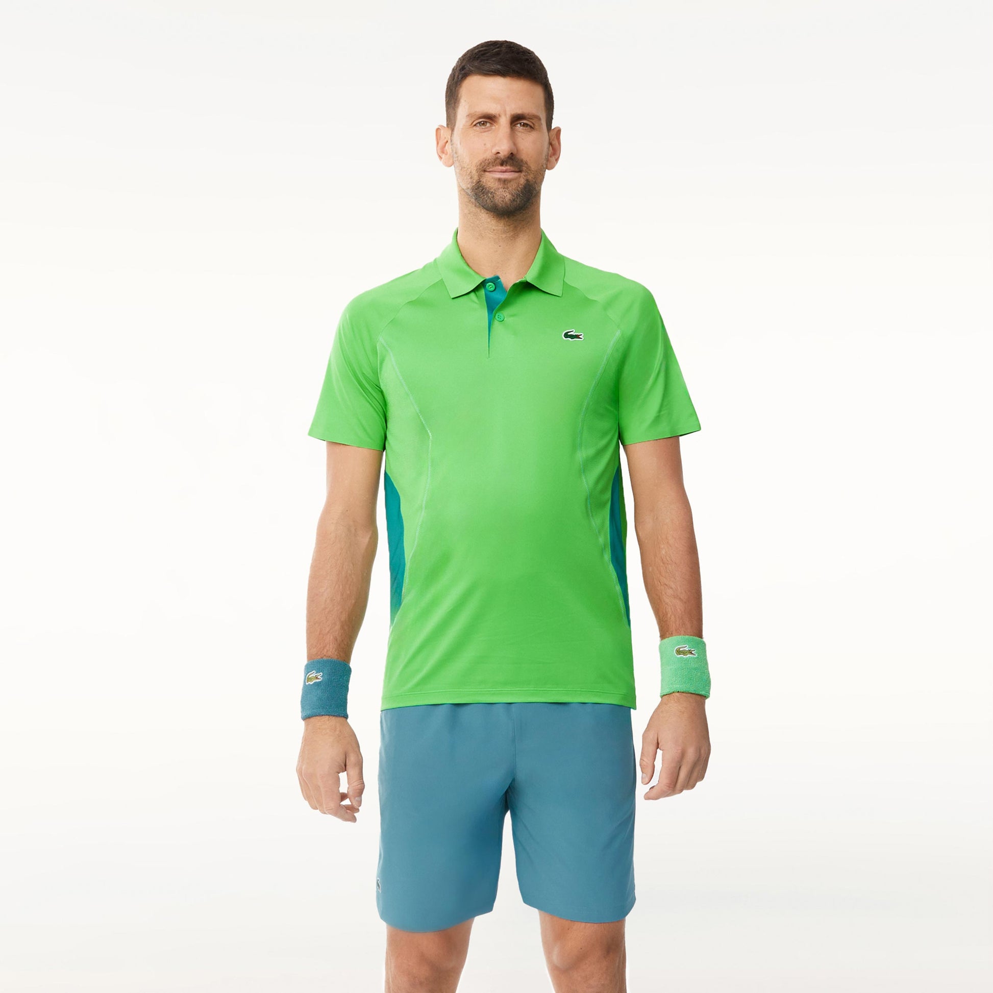 Lacoste Djokovic Pantaloncini Uomini - color petrolio