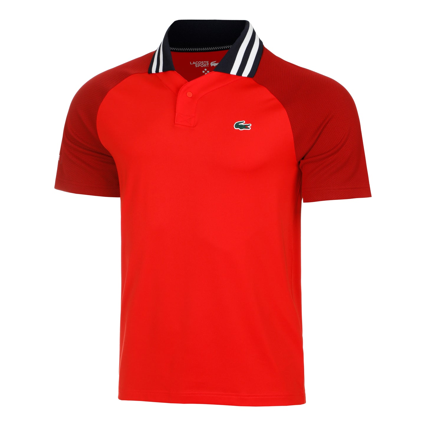 Lacoste Polo Uomini - rosso, ruggine