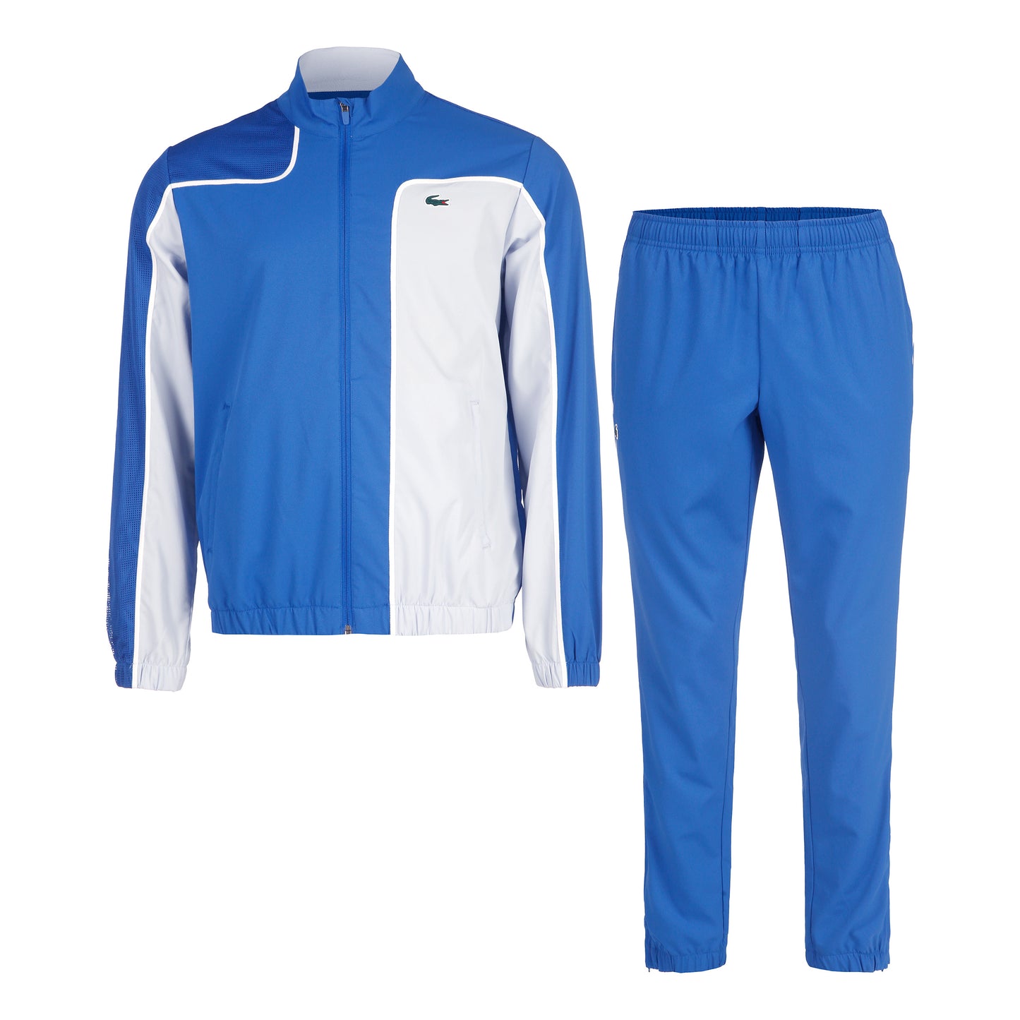 Lacoste Tennis Overall Colourblock Tuta Da Allenamento Uomini-Blu,Bianco