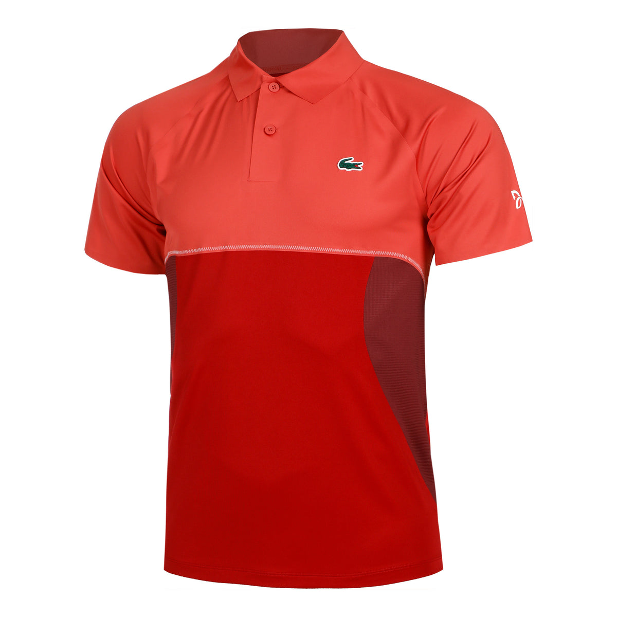 Lacoste Polo Uomini - rosso, ruggine