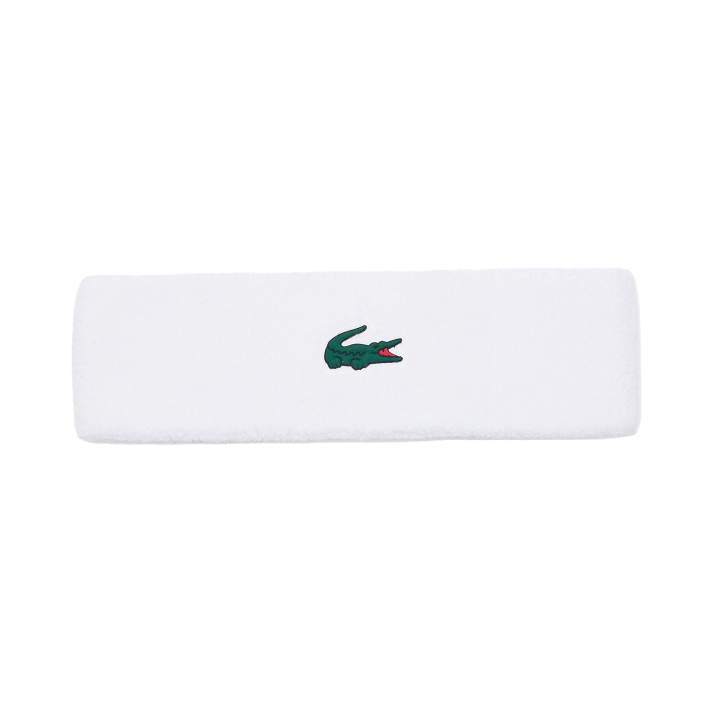 Lacoste Fascia per la testa Uomini-bianco