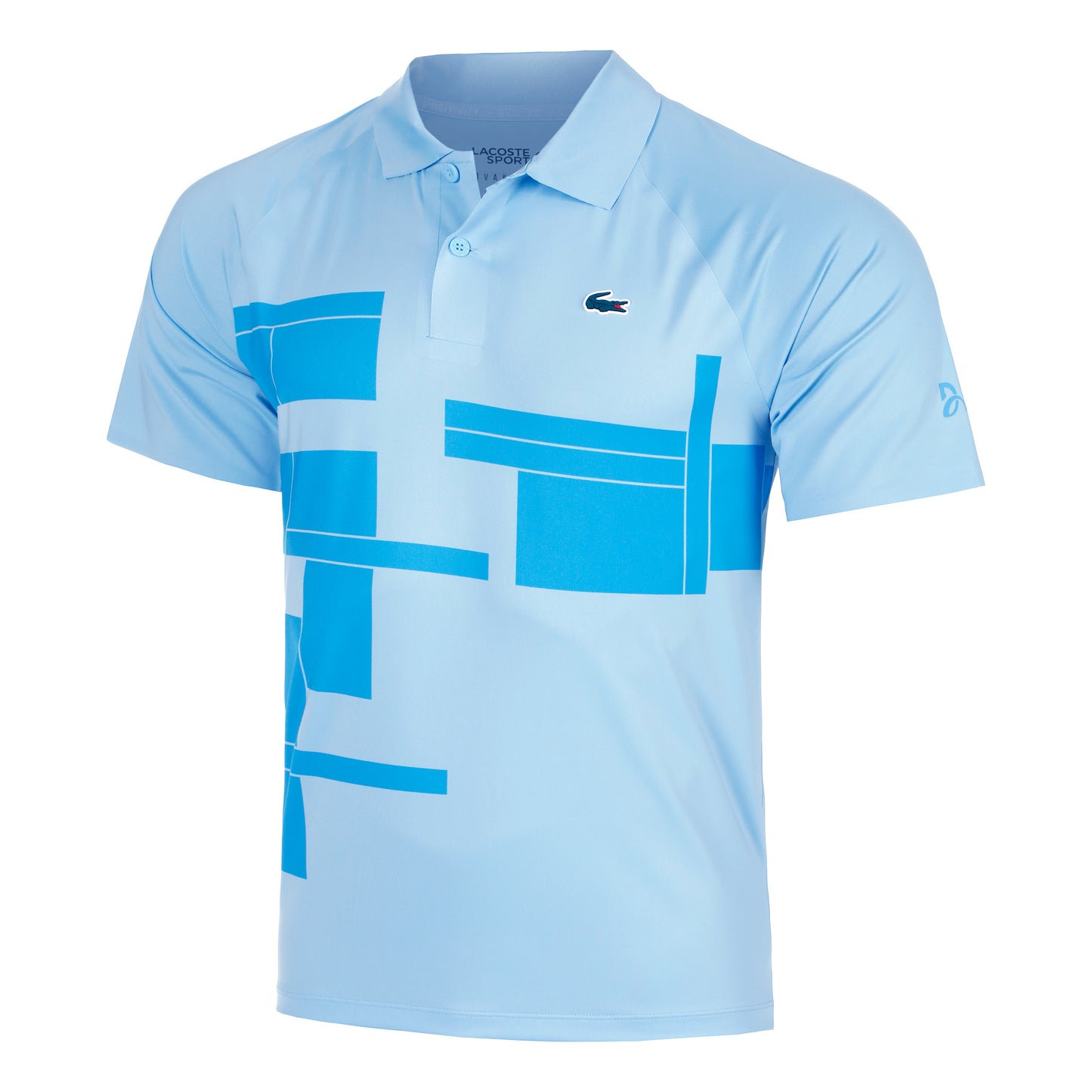 Lacoste Djokovic Polo Uomini-Blu Chiaro