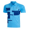 Djokovic Polo Uomini-Blu