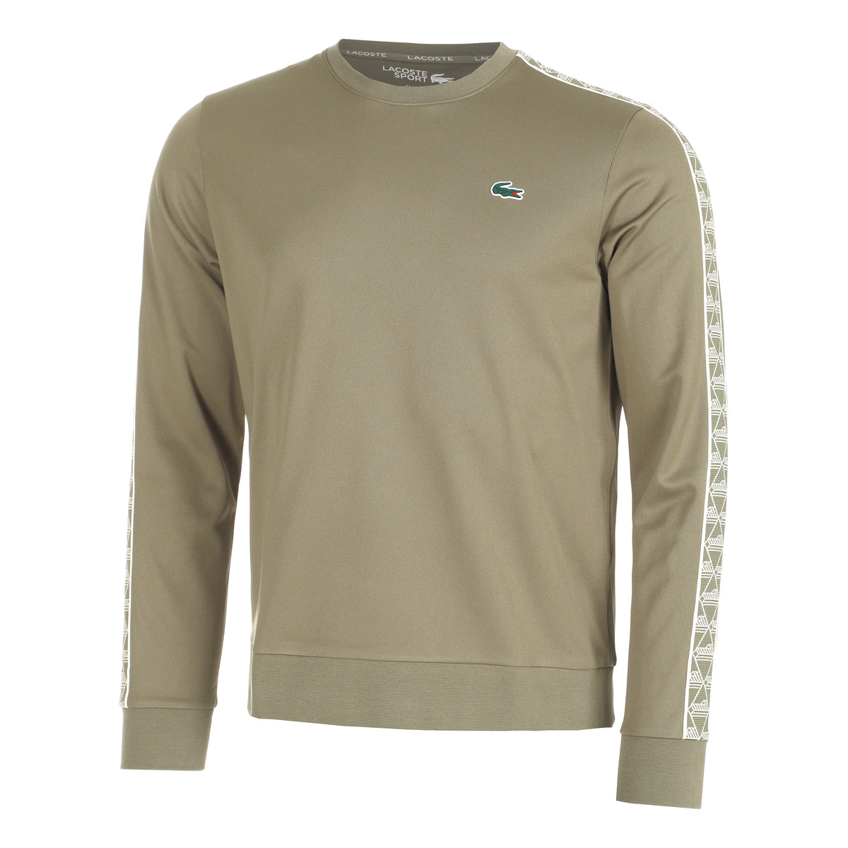 Lacoste Technical Capsule Felpa Uomini - cachi,