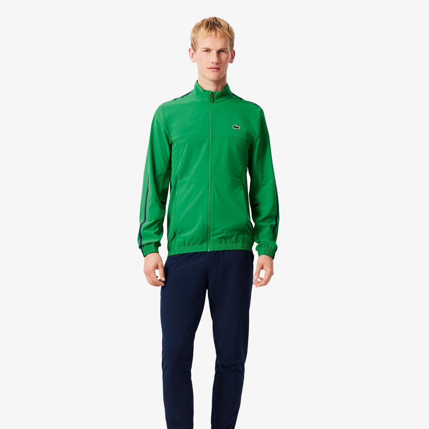 Lacoste Tuta da allenamento Uomini - verde, blu scuro