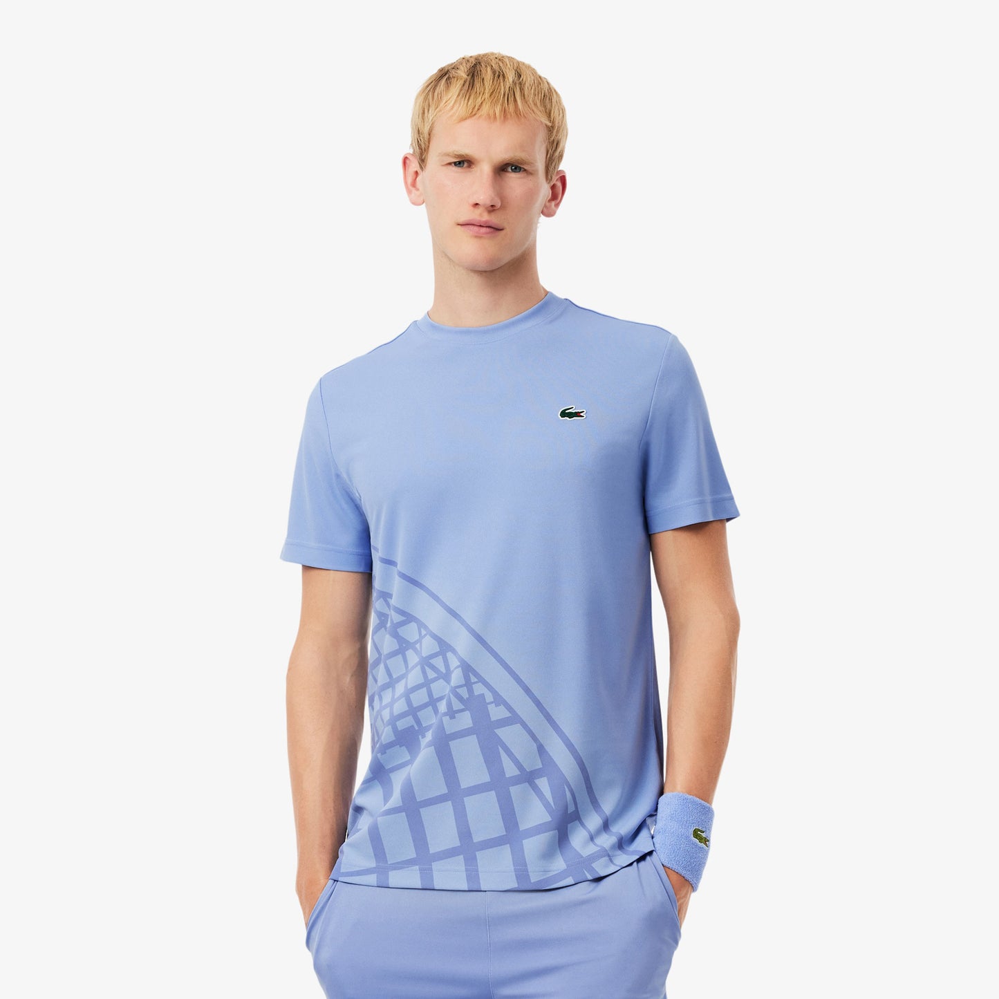 Lacoste Maglietta Uomini-Lilla