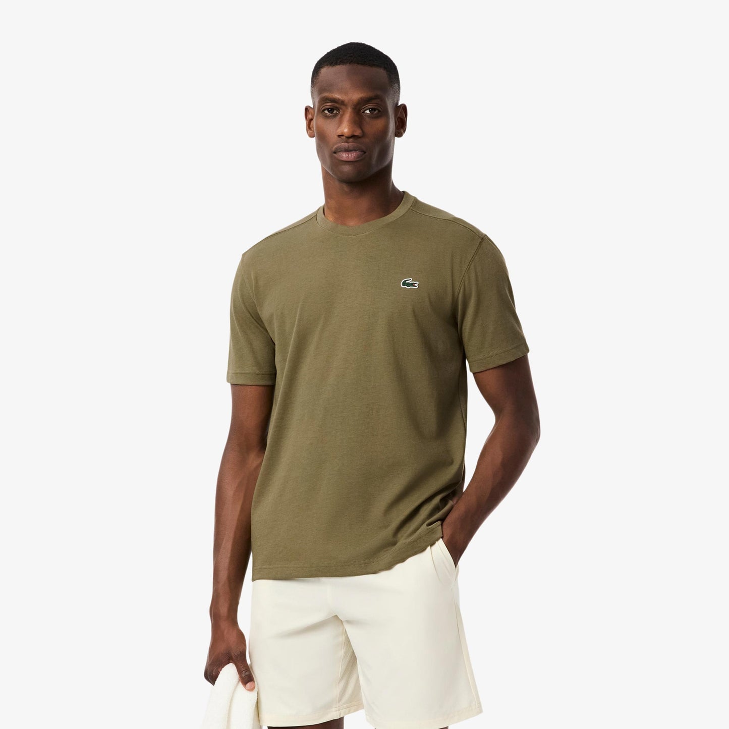 Lacoste Core Maglietta Uomini - oliva