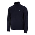 Urban Lifestyle Half Zip Manica Lunga Uomini-Blu Scuro