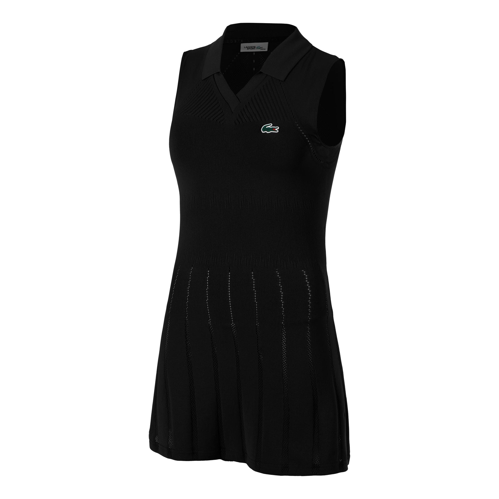 Lacoste Abito Donna-Nero