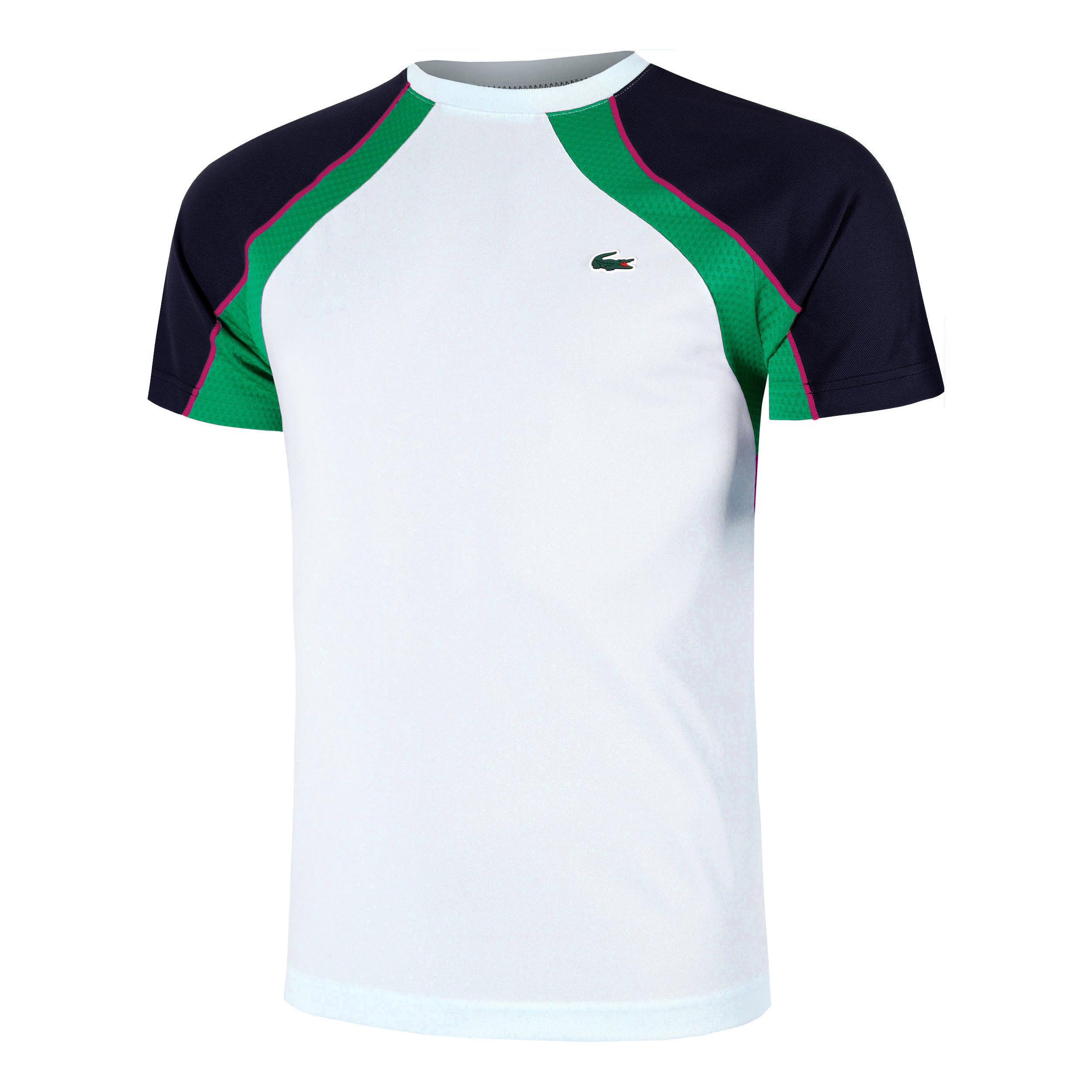Lacoste Maglietta Uomini-Blu Chiaro,Multicolore