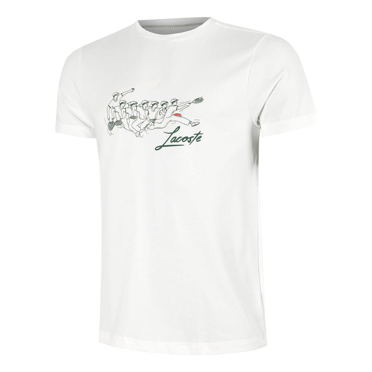 Lacoste Maglietta Uomini-Crema