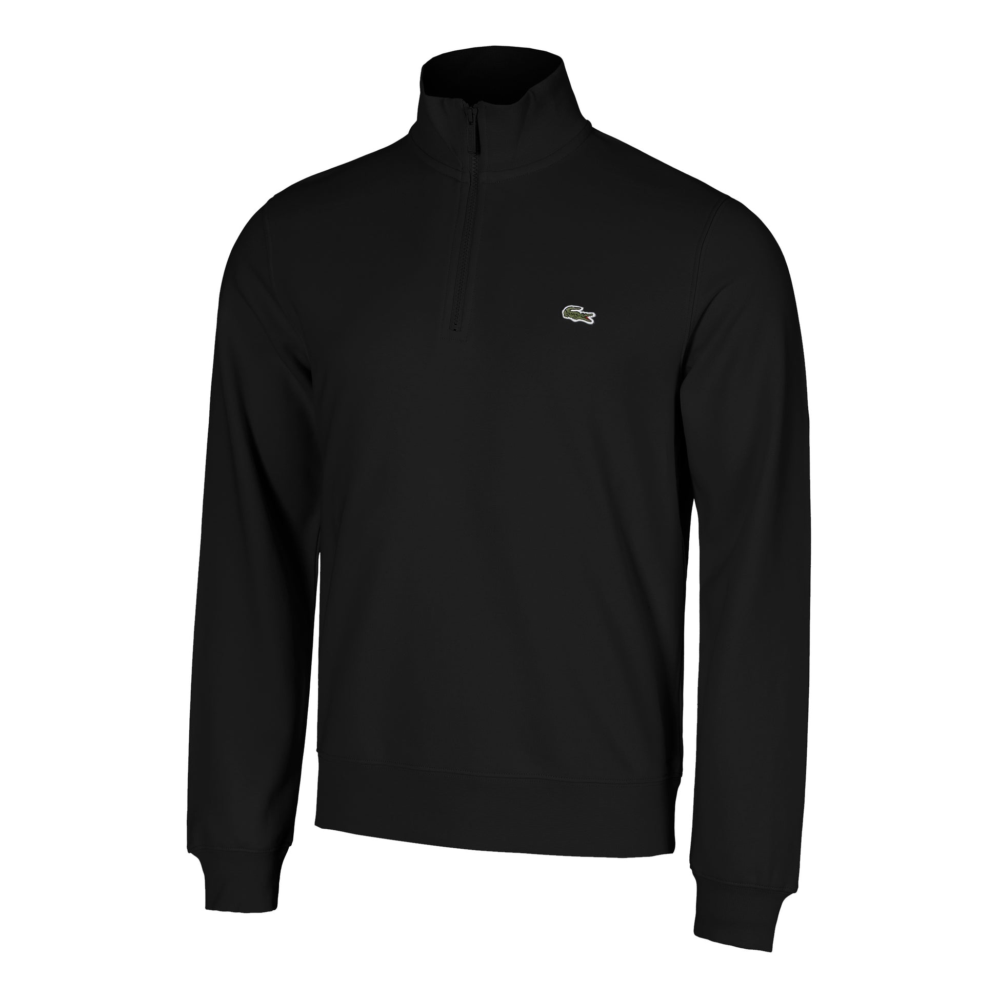 Lacoste High Neck Felpa Uomini - nero