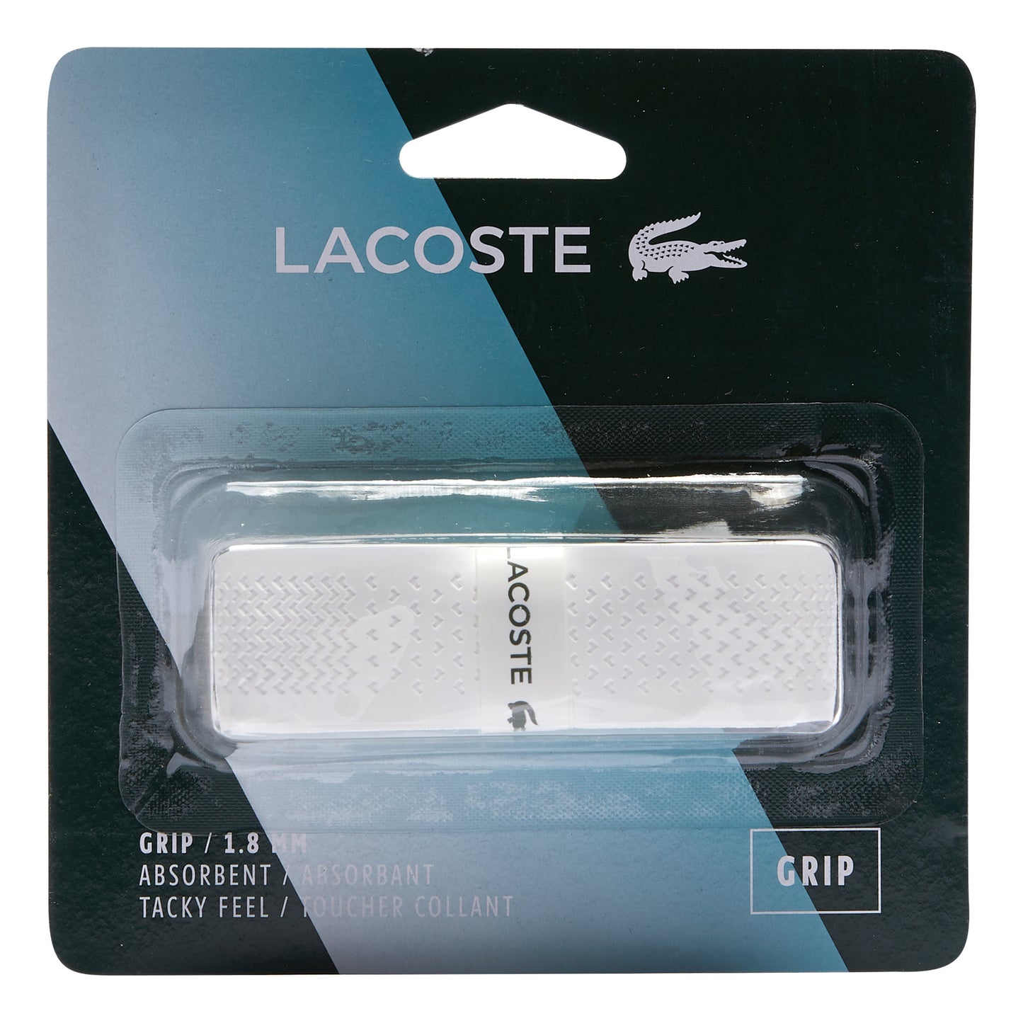 Lacoste Grip Confezione da 1 - bianco