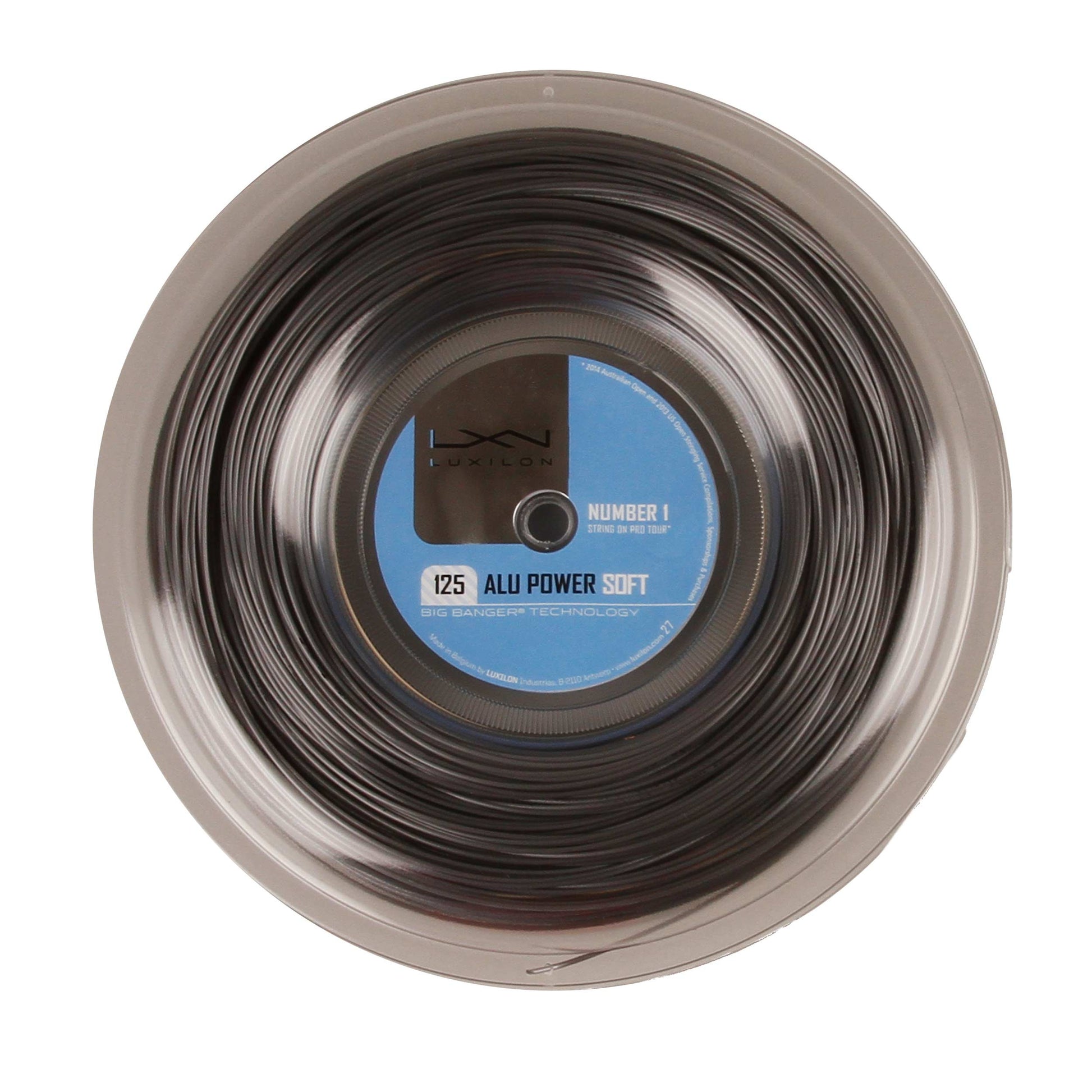Luxilon Alu Power Soft Rotolo Di Corde 200m-Argento