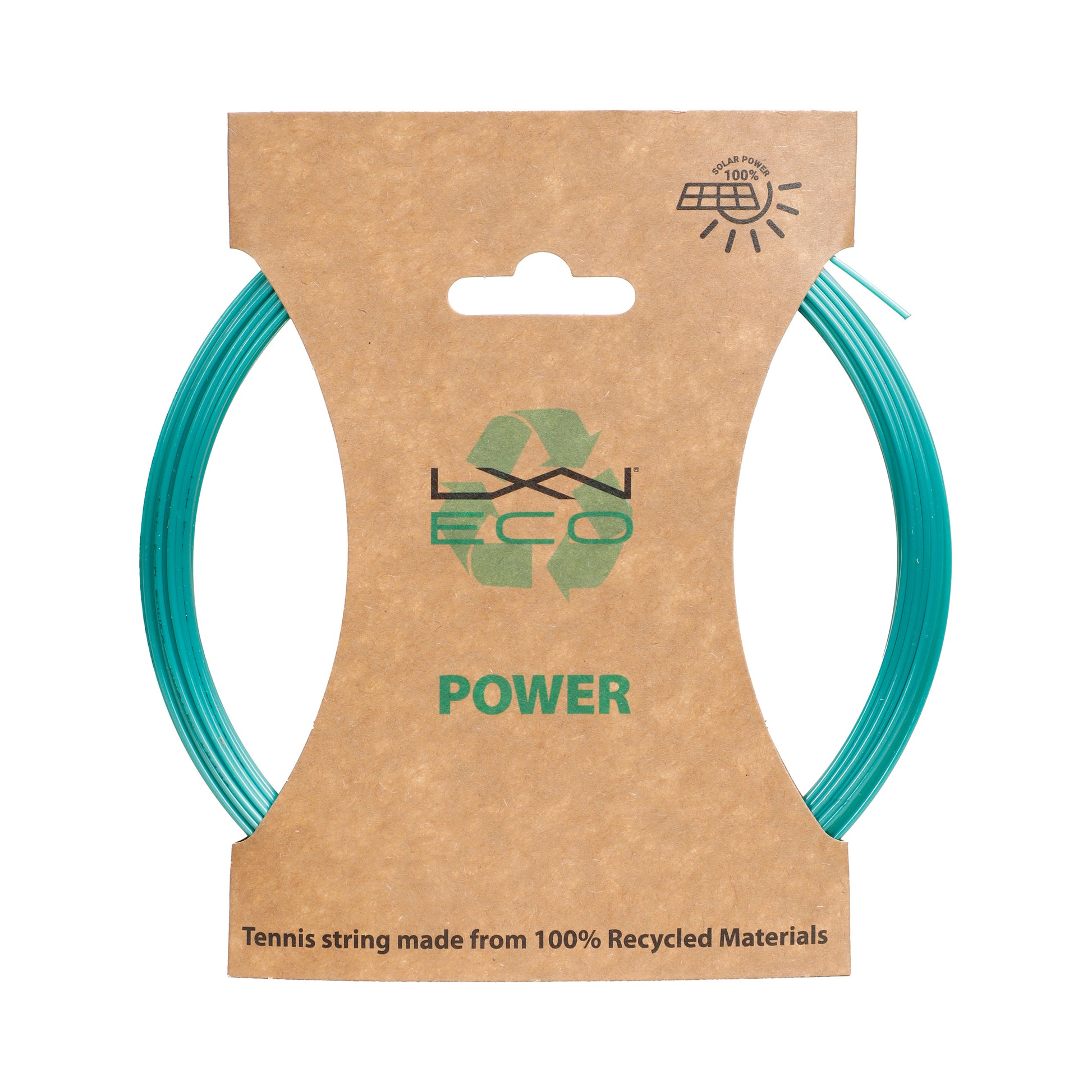 Luxilon Eco Power Set Di Corde 12,2m-Color Petrolio