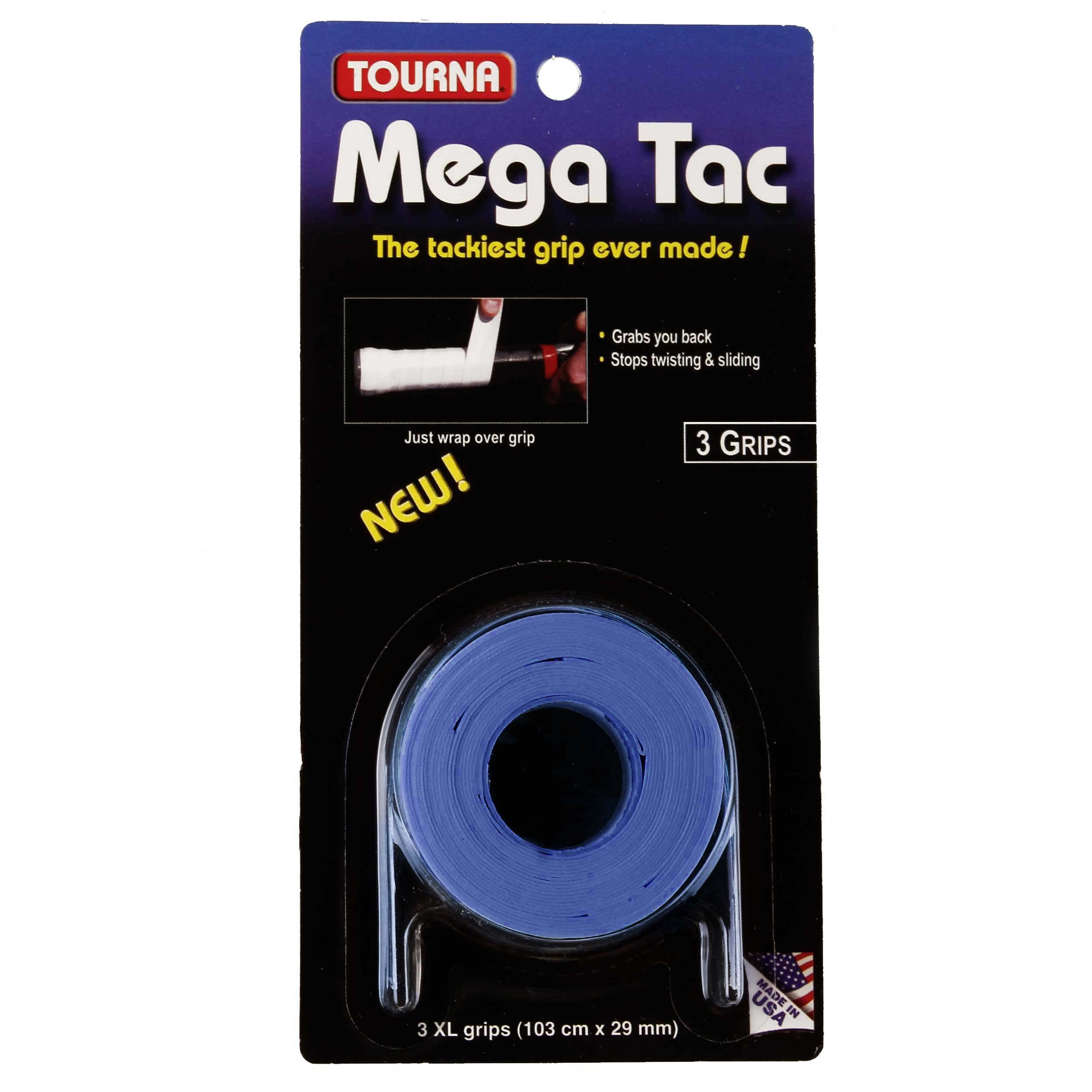 Tourna Mega Tac Confezione Da 3-Blu